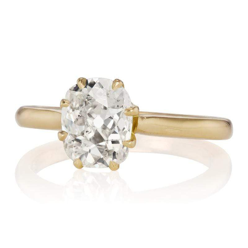 1.47ct old mine cut diamond diamond