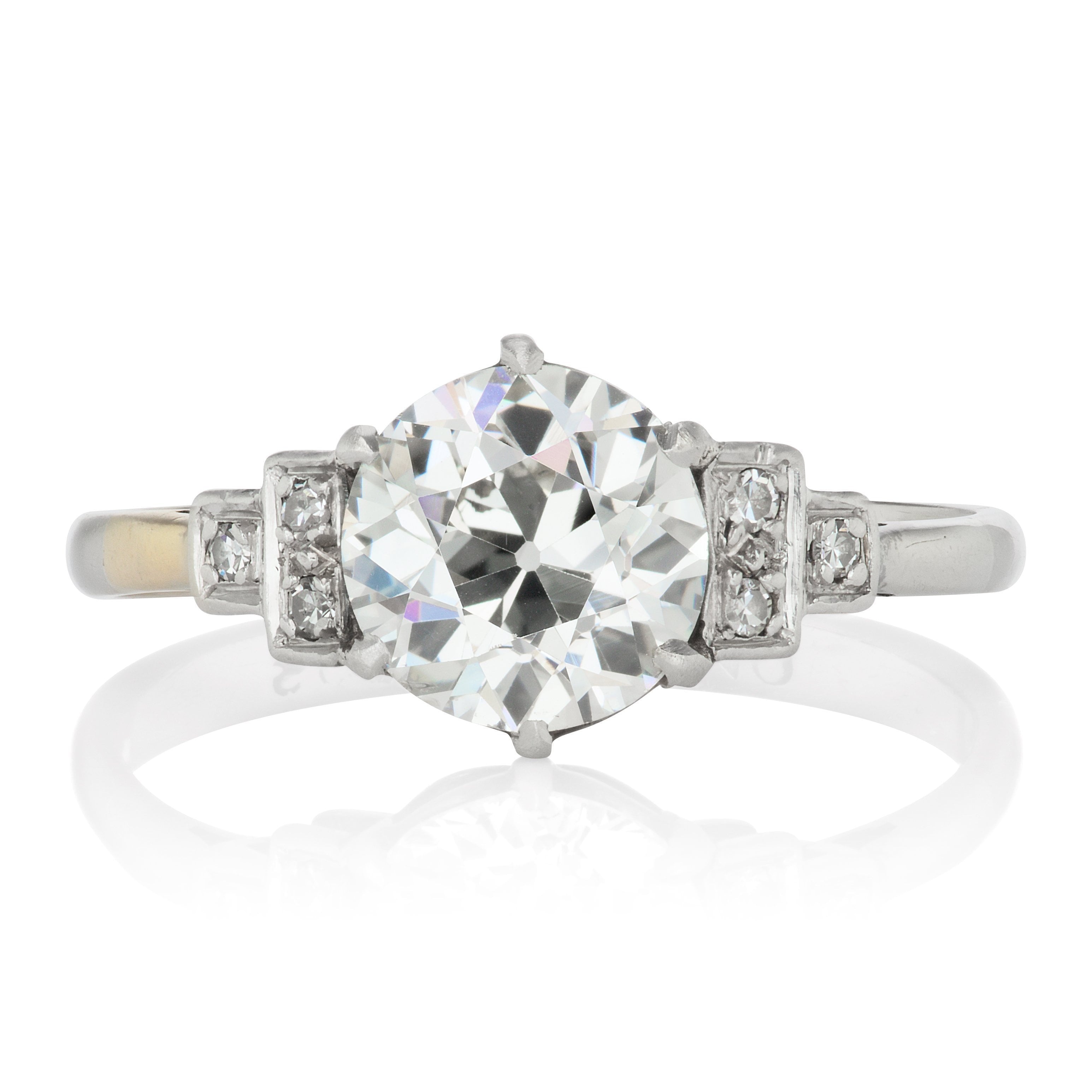 Tiered Engagement Ring Circa 1925 | Victor Barbone