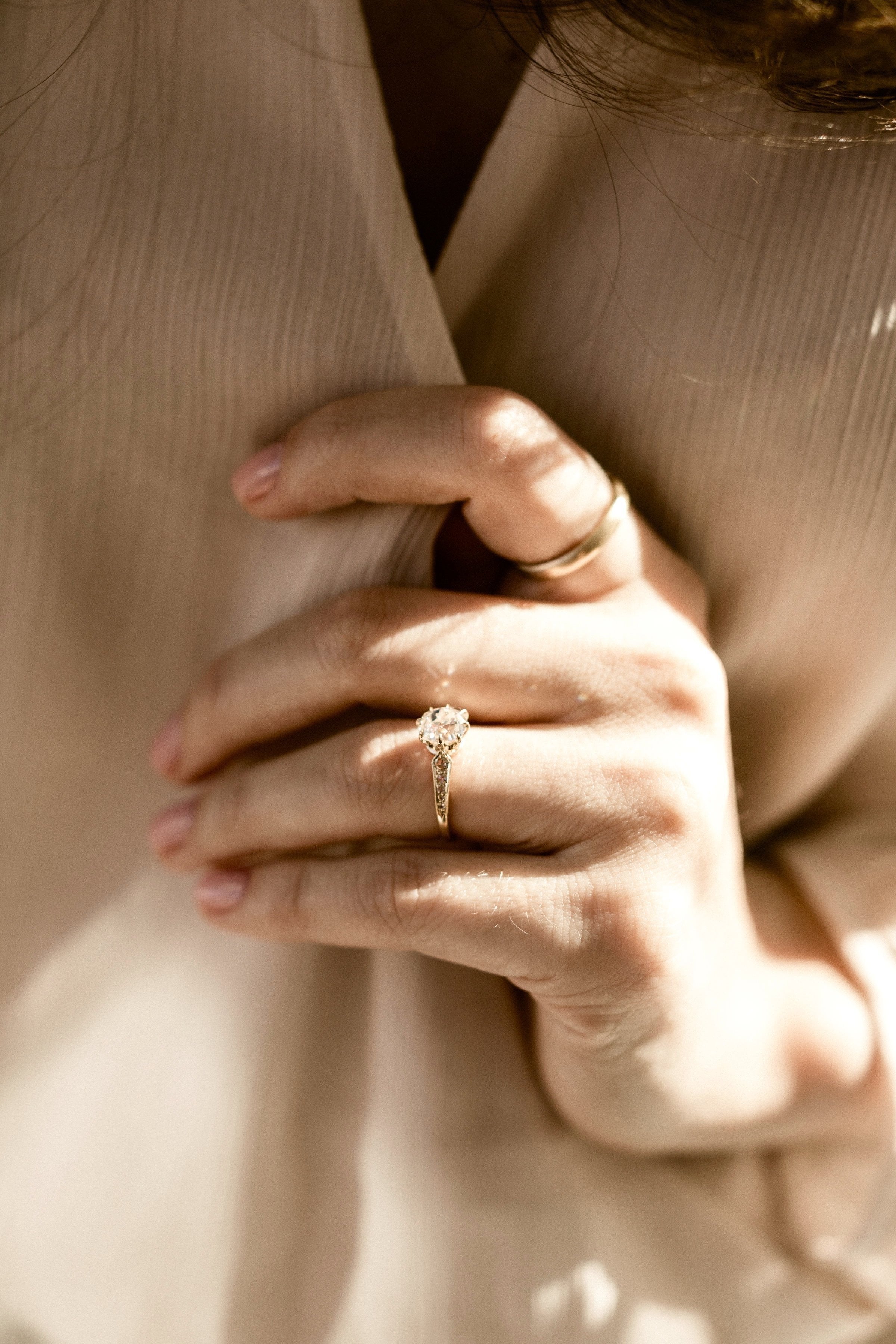 1.51ct old mine cut diamond