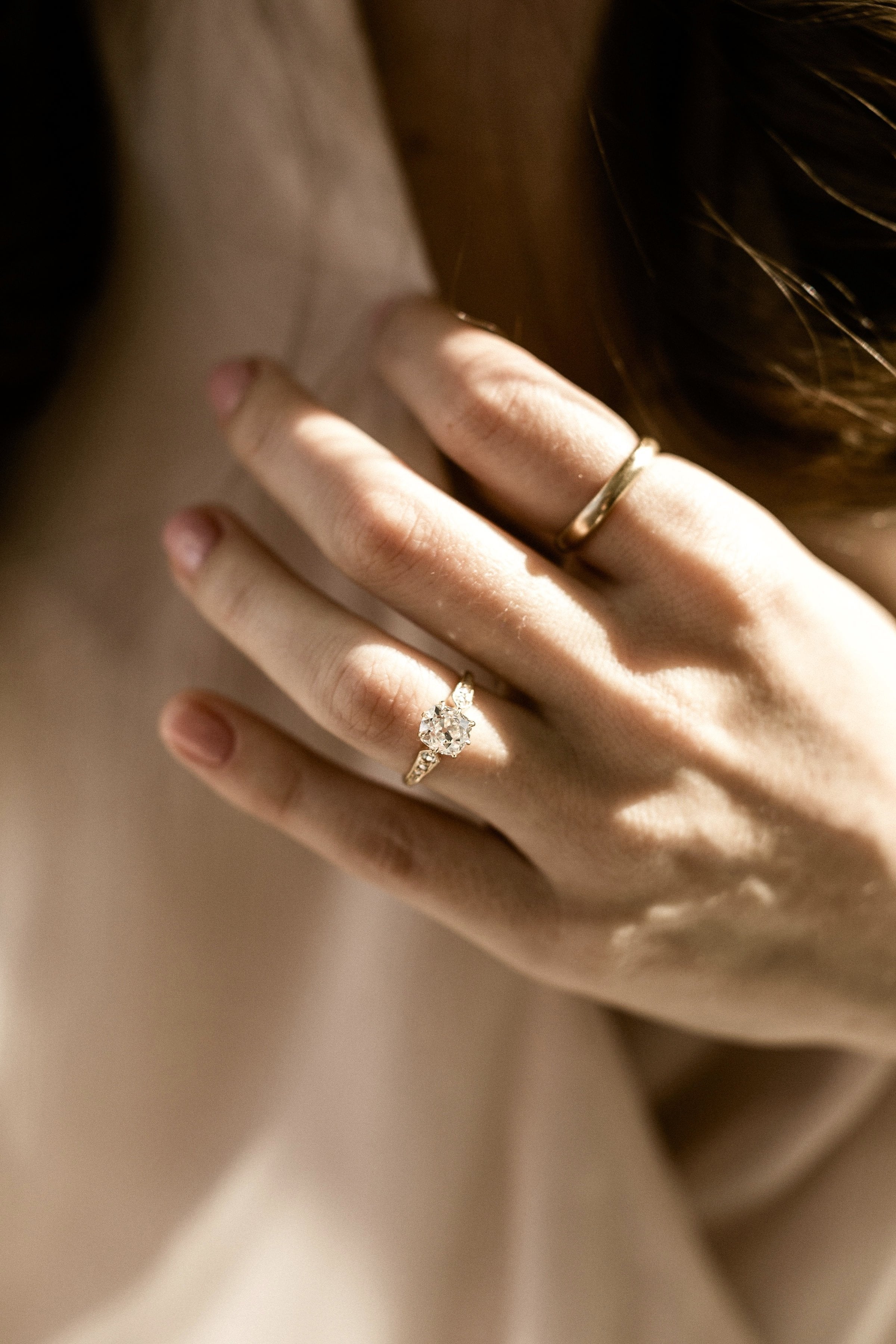 1.51ct old mine cut diamond