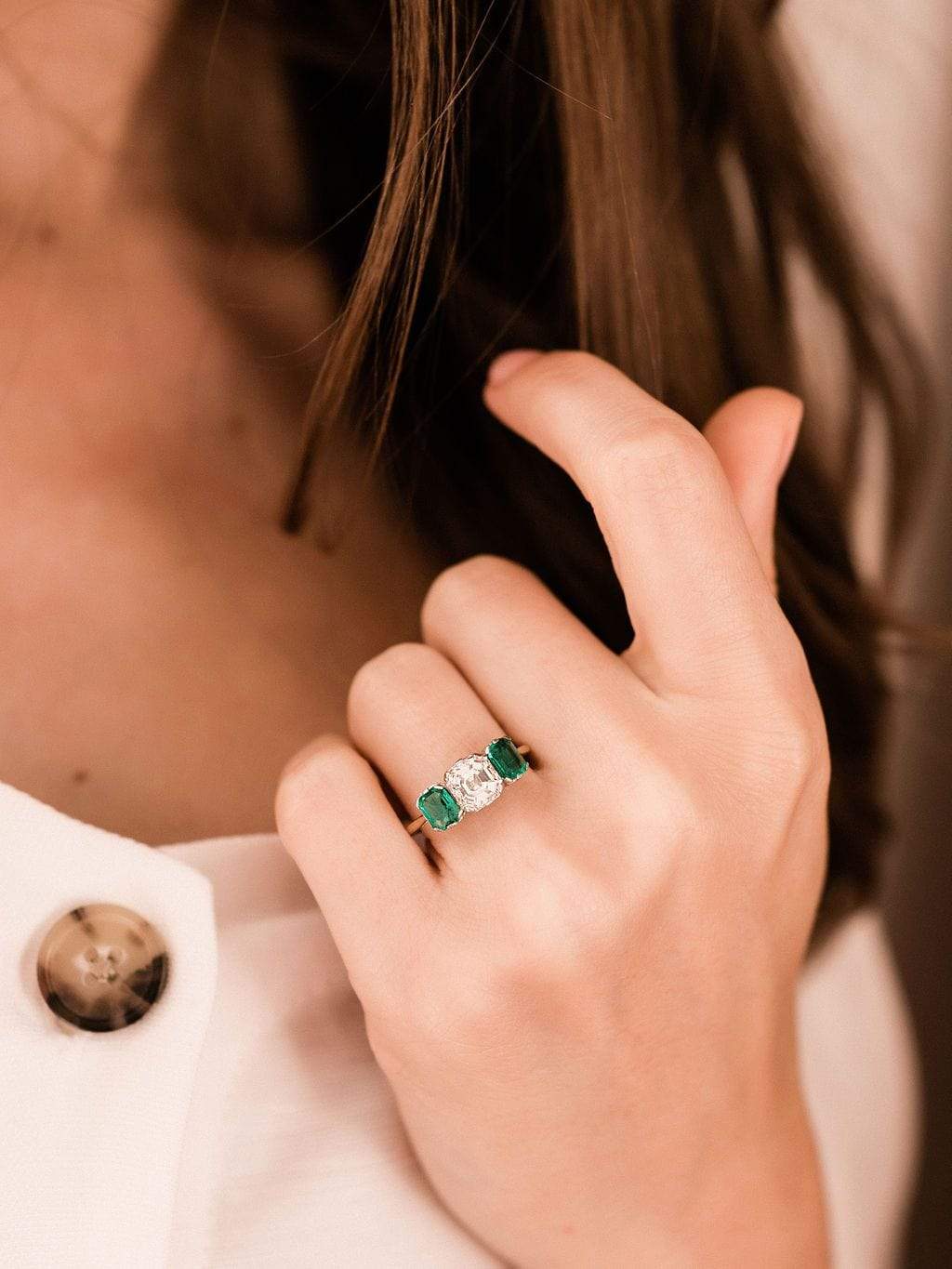 1.52ct Asscher cut diamond