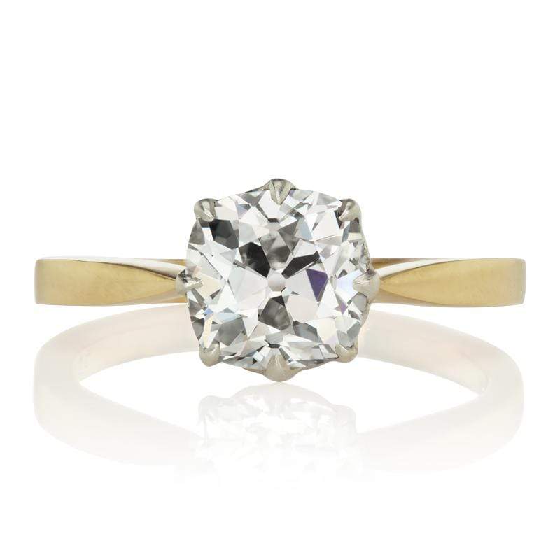 1.53 ct Vintage Style Solitaire Engagement Ring | Victor Barbone