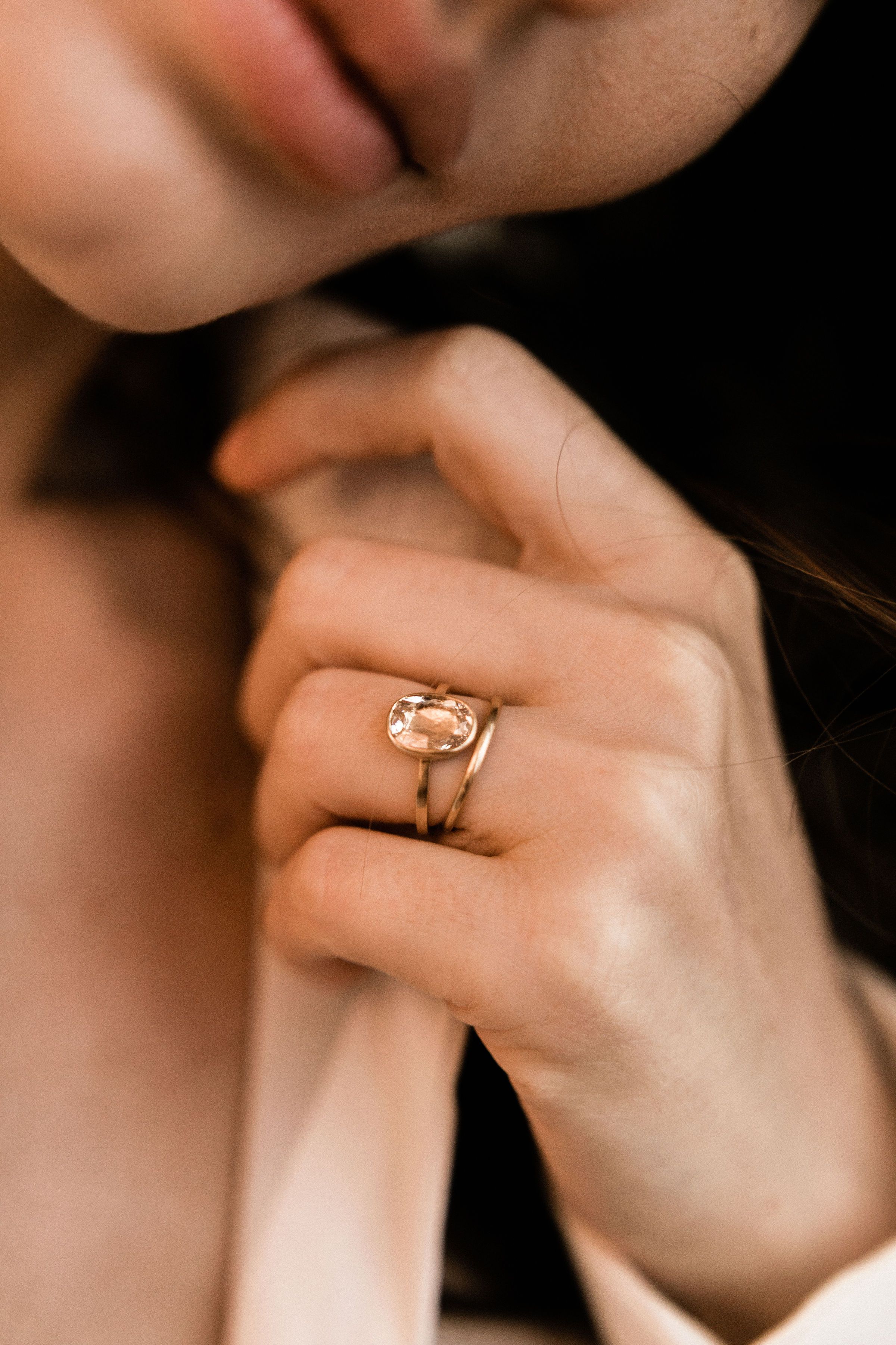 1.55ct Rose Cut diamond