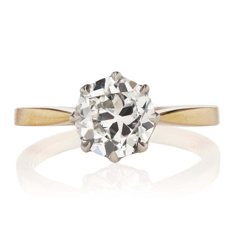 1.5 Carat Diamond Solitaire Engagement Ring