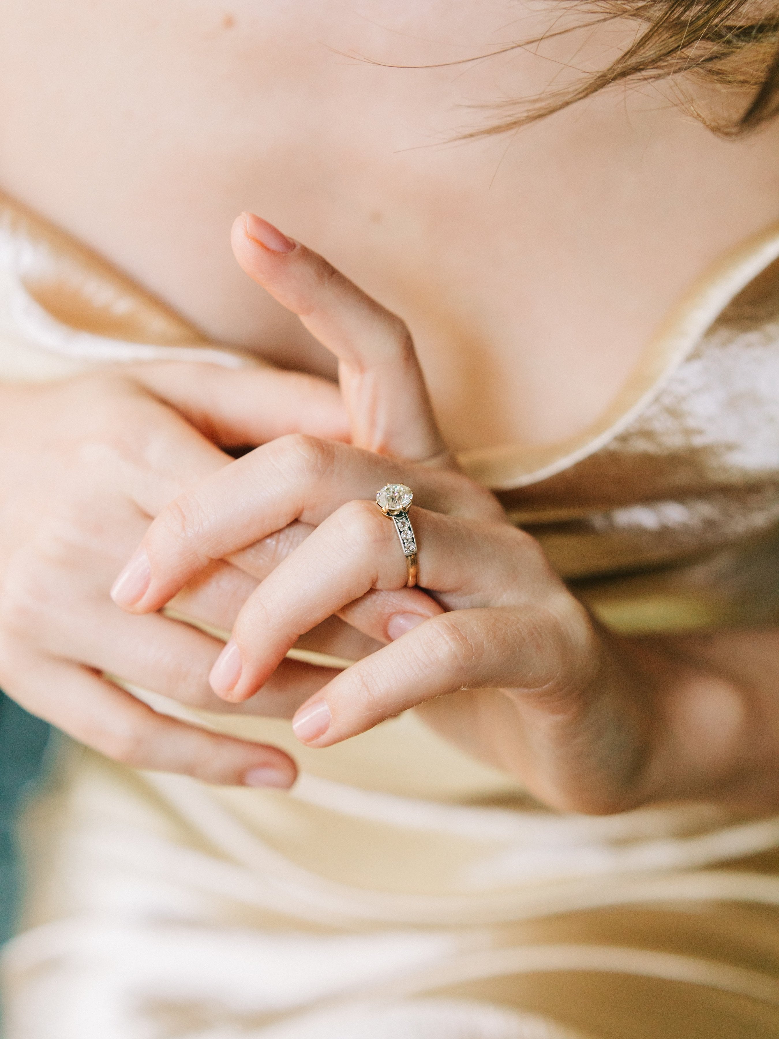 1.64ct old European cut diamond