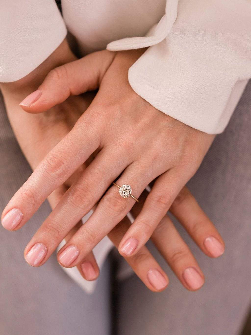 1.65ct old mine cut diamond