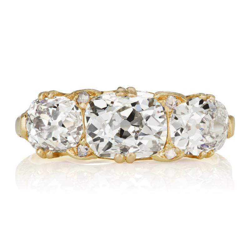 Antique Multi Stone Diamond Engagement Ring c.1900 | Victor Barbone