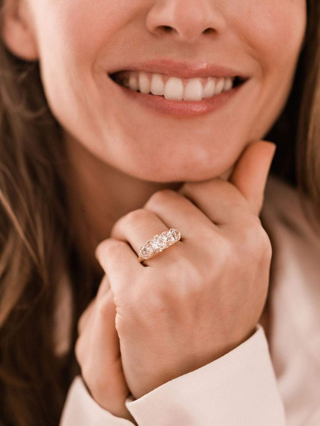 1.66ct old mine cut diamond