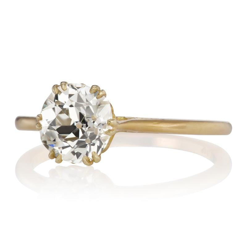 1.66ct old mine cut diamond