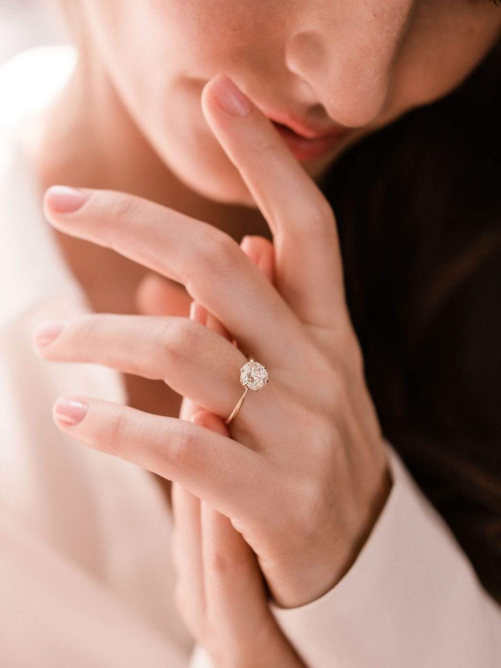 1.67ct old European cut diamond