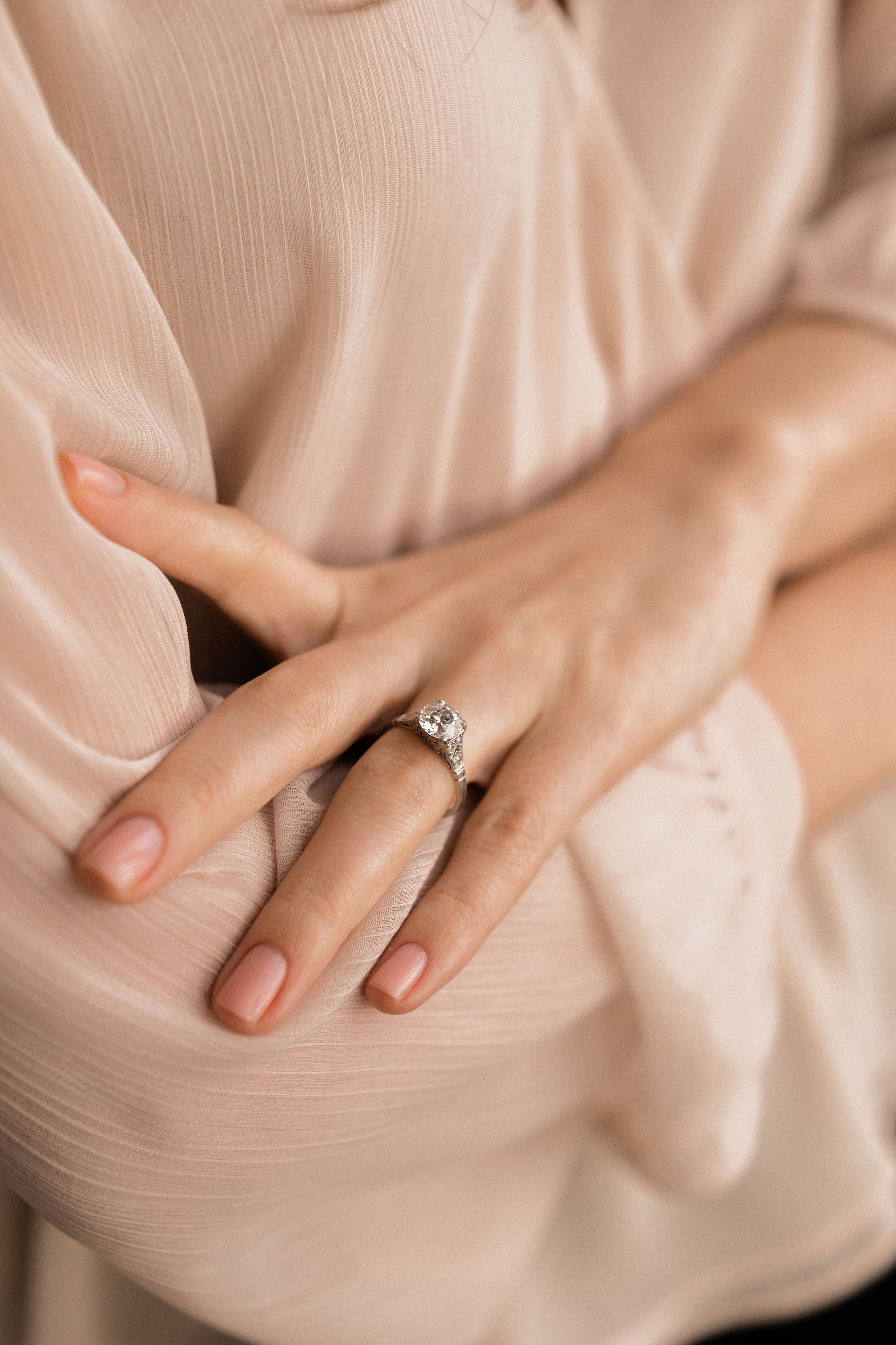 1.67ct round brilliant diamond