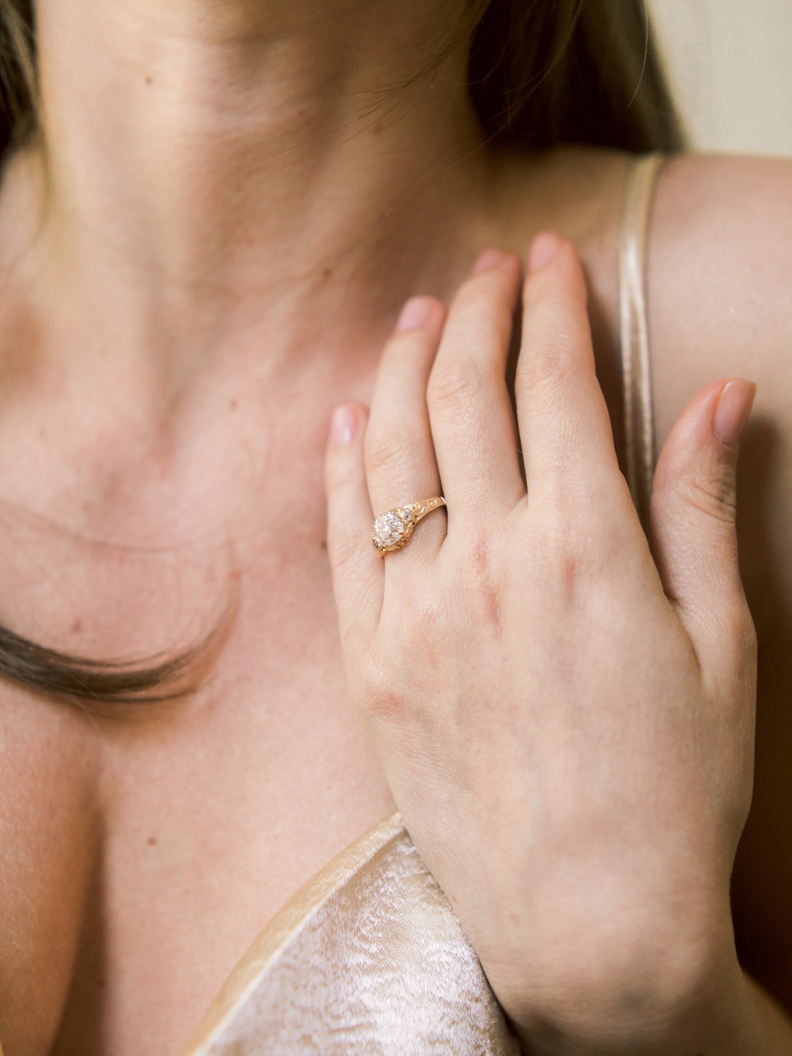 1.68ct Old Mine Cut Diamond