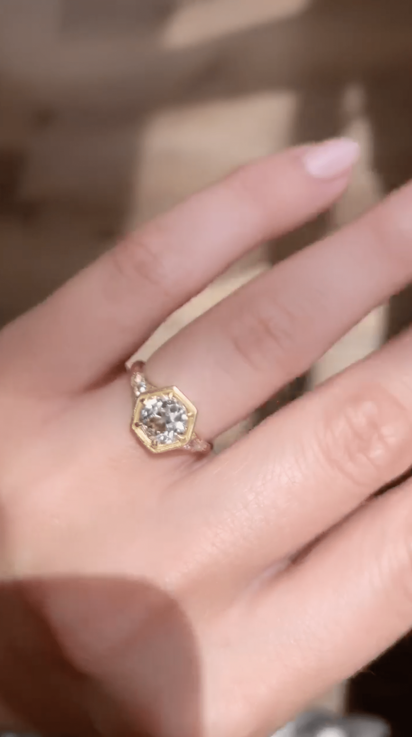 1.74ct old european cut diamond