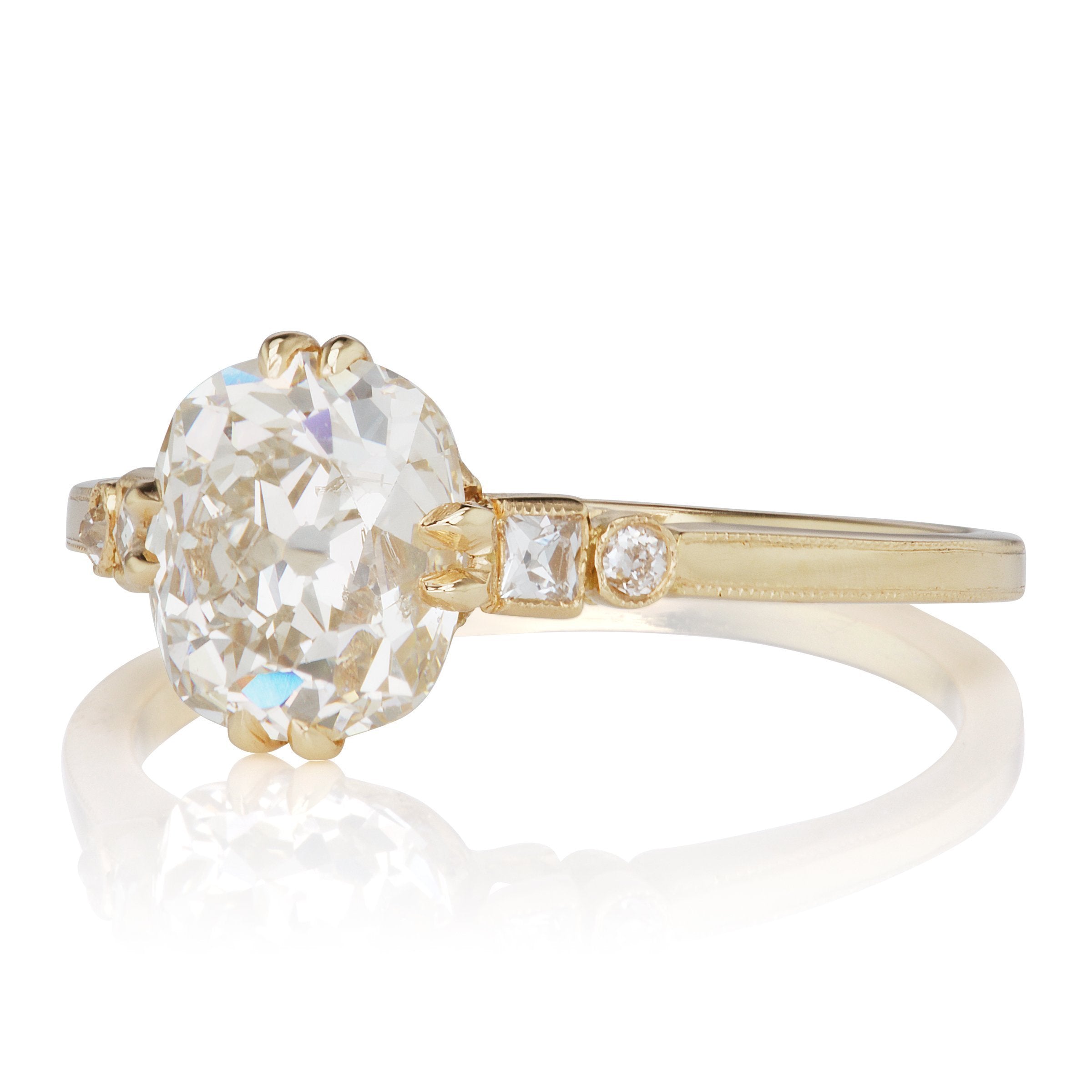 1.75ct old mine cut diamond