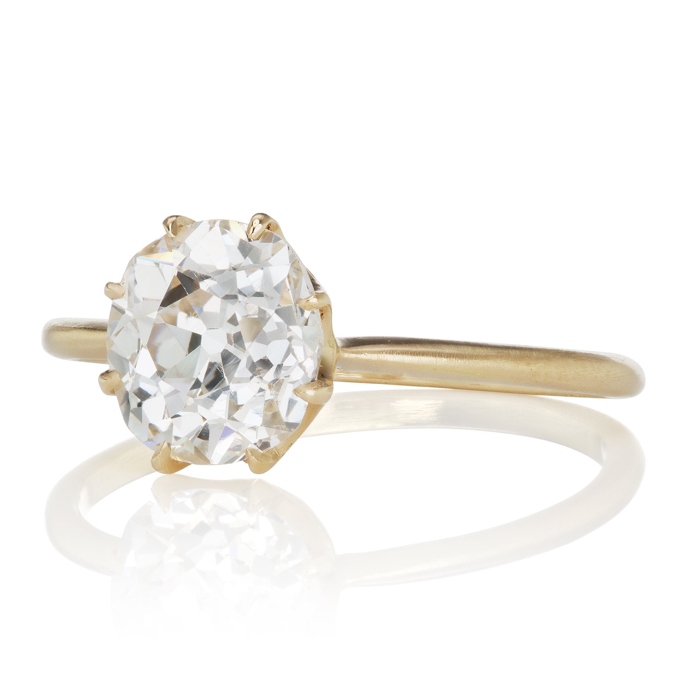 1.78ct old mine cut diamond