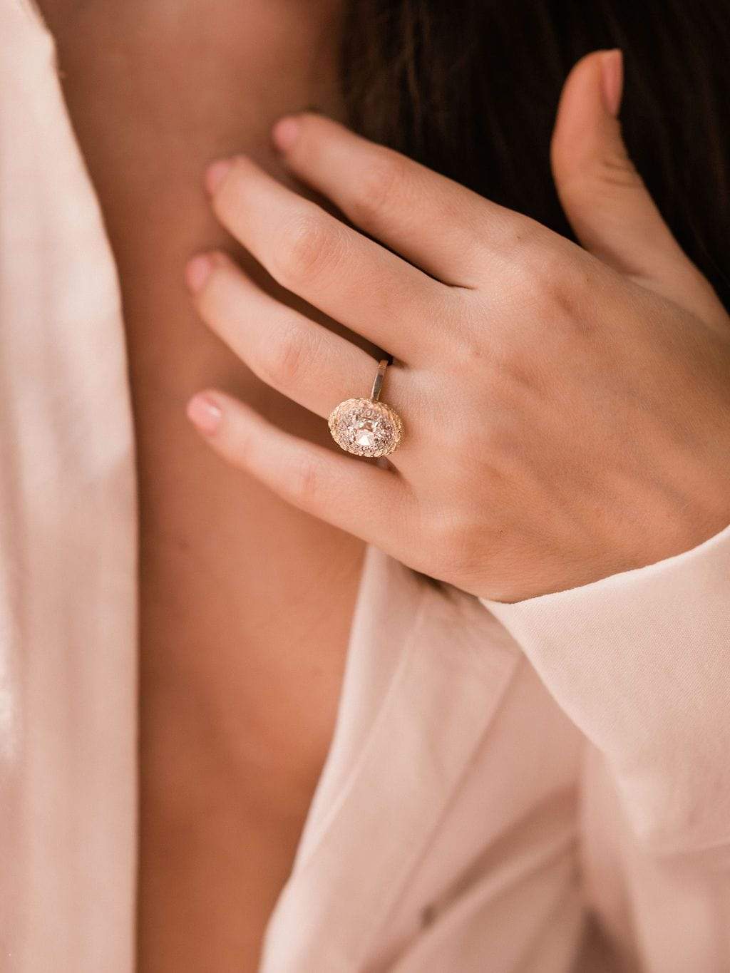 1.80ct old mine cut diamond