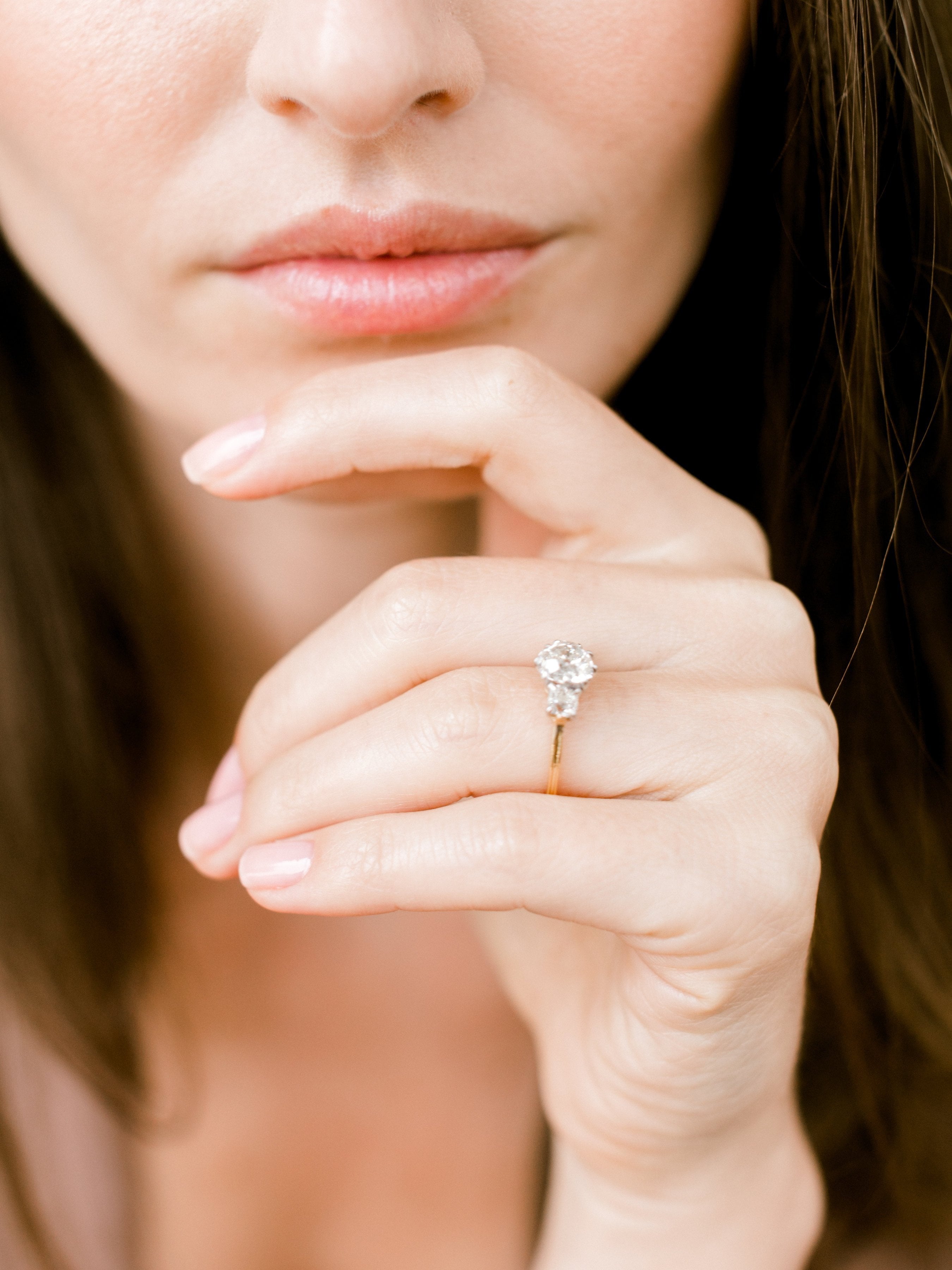 1.81ct old mine cut cushion