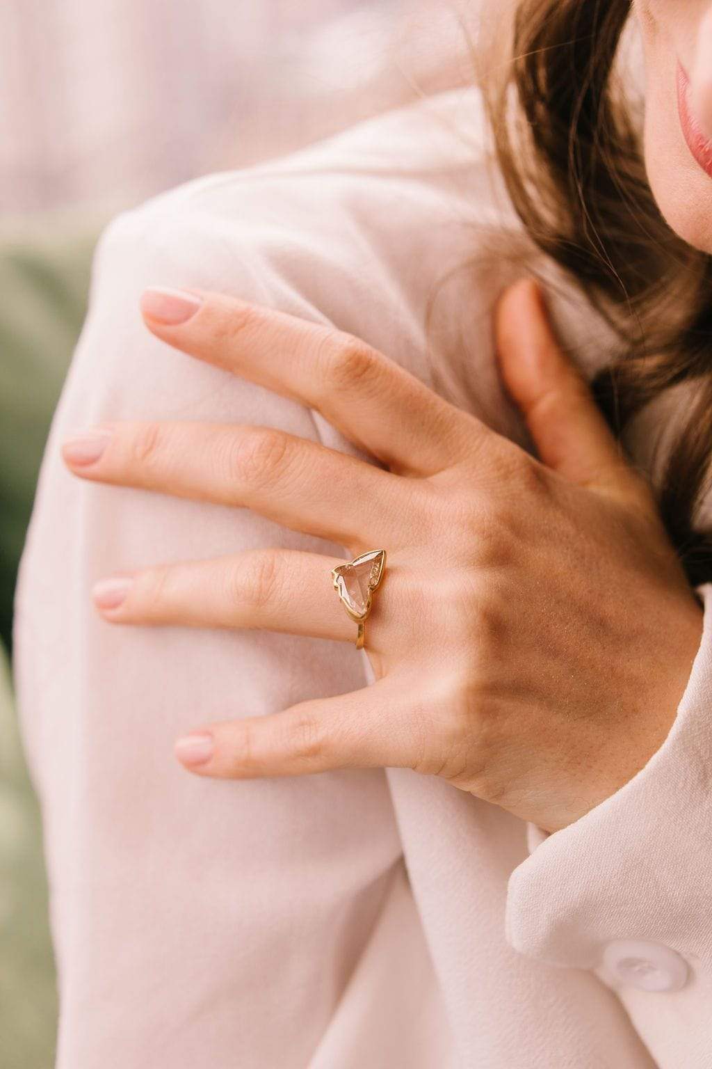 1.82ct horse-shaped Rose cut diamond