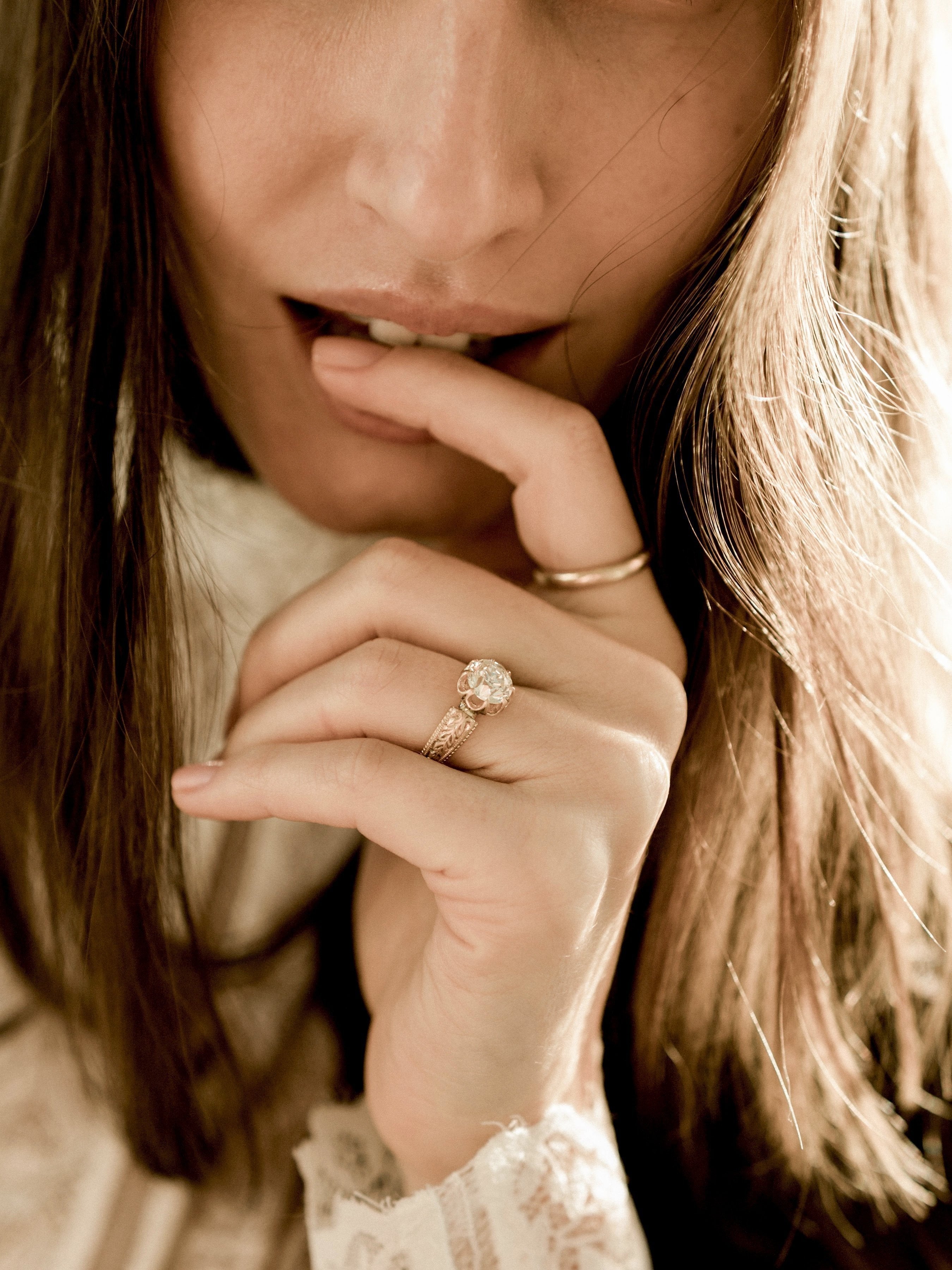 1.82ct old European cut diamond