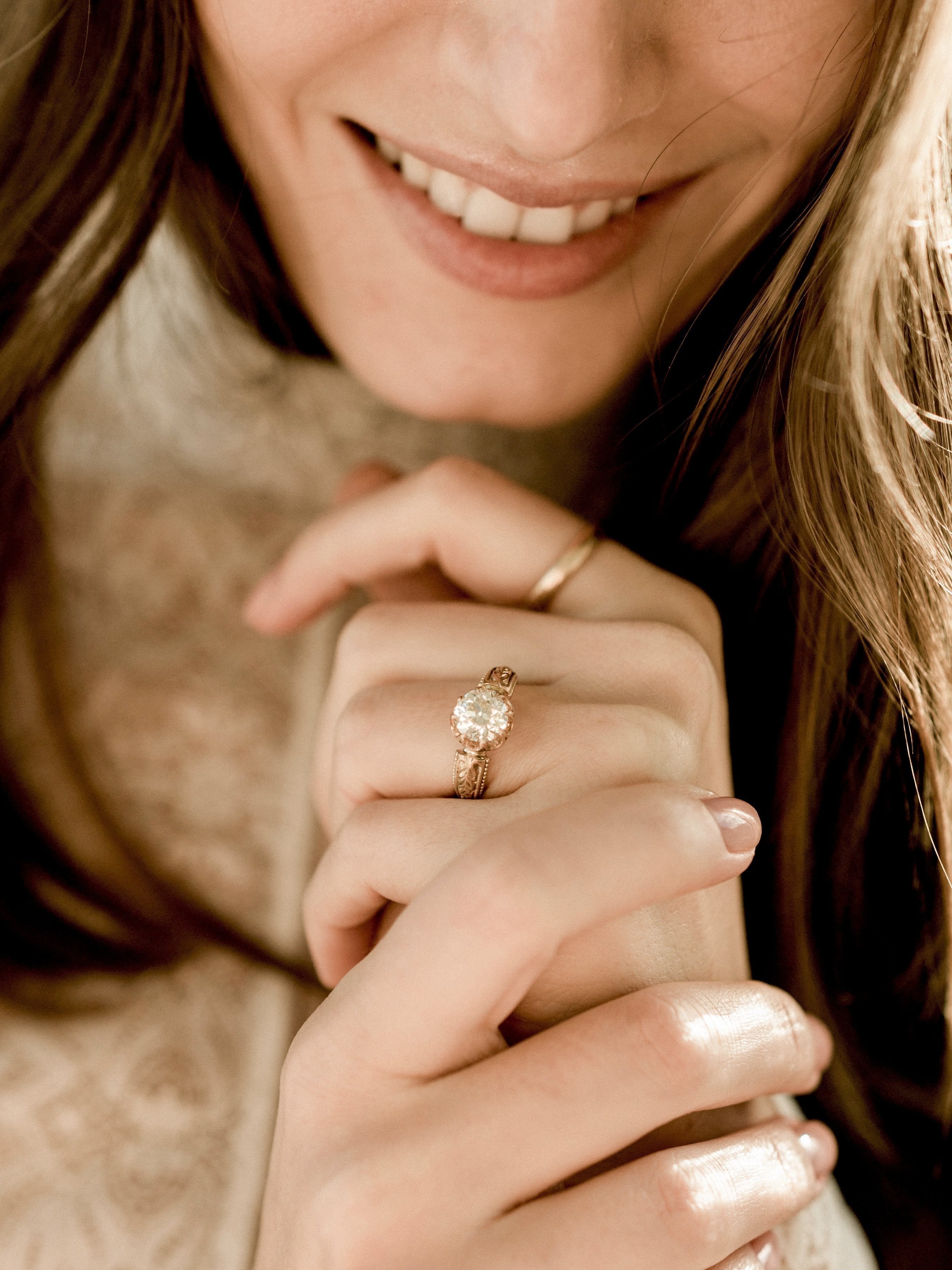 1.82ct old European cut diamond