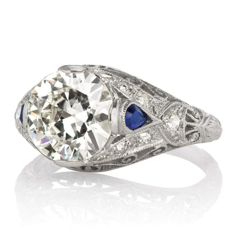 1.82ct Transitional cut diamond diamond engagement ring