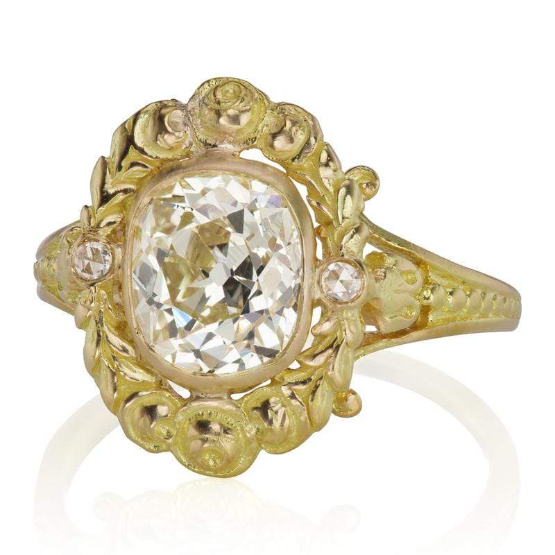 1.84ct old mine cut diamond