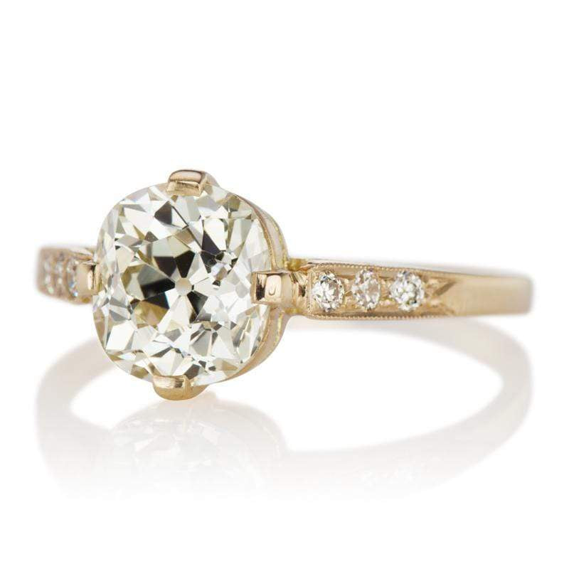 1.84ct old mine cut diamond