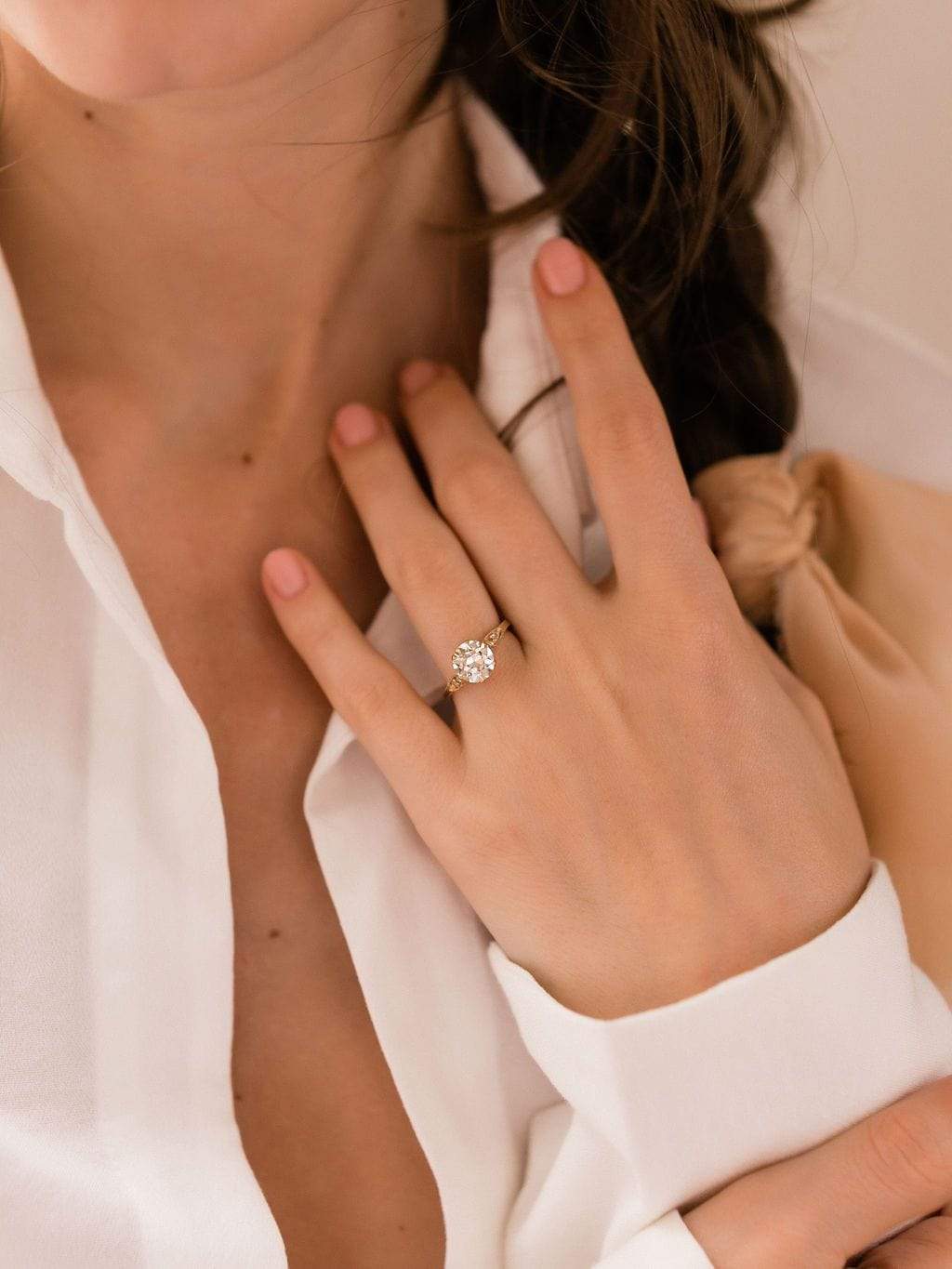 1.86ct old European cut diamond.