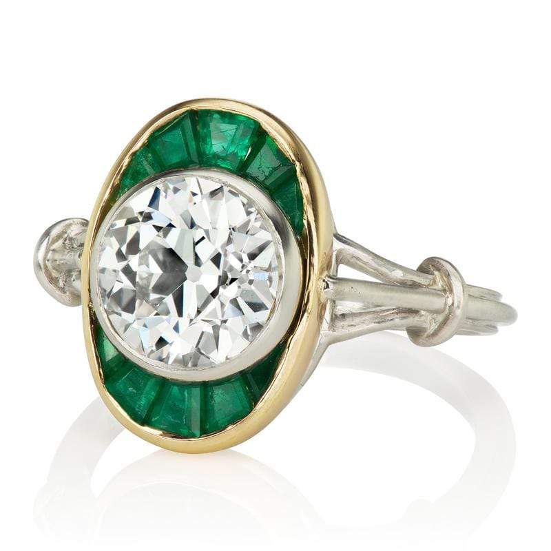 1.86ct old European cut diamond