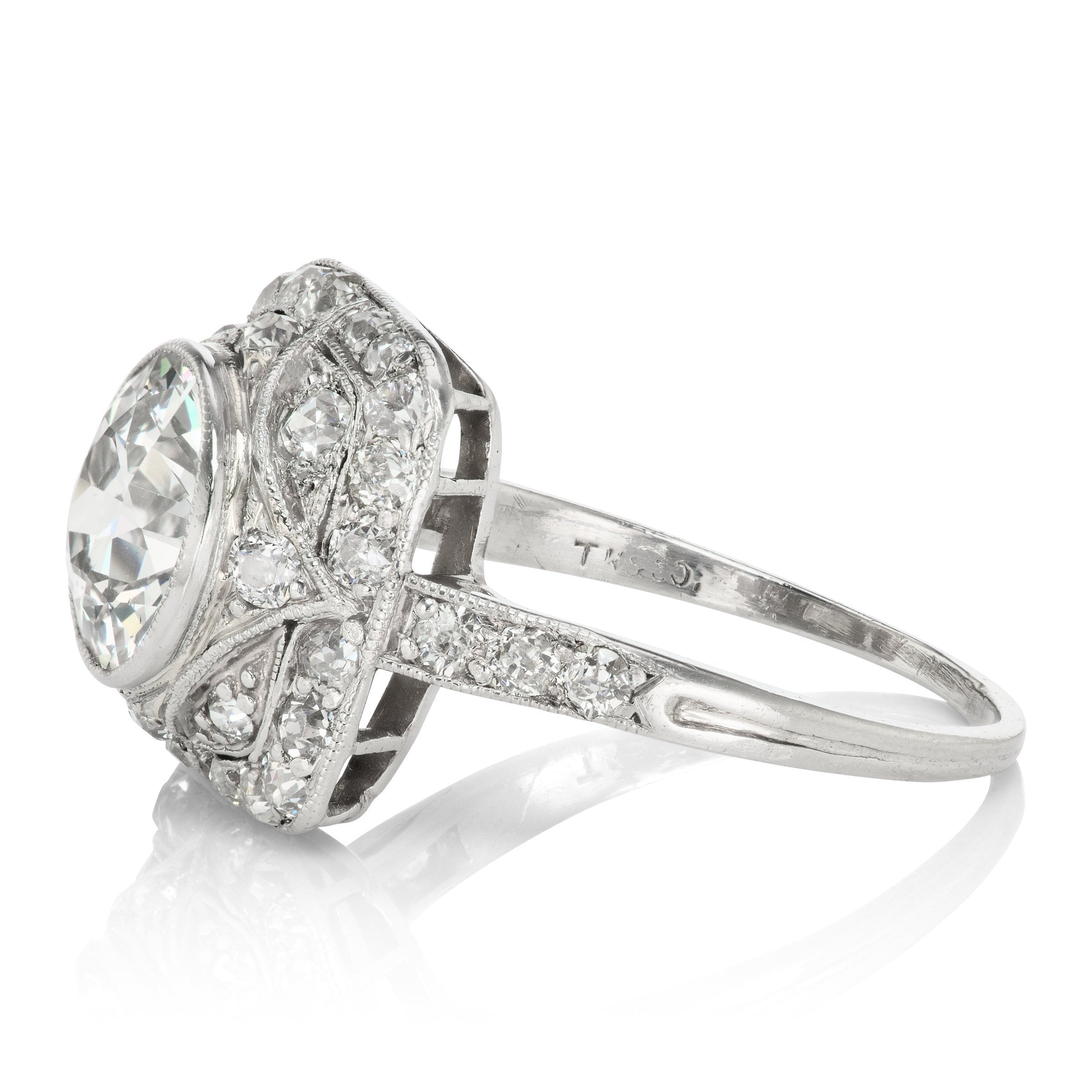 1.91ct old European cut diamond