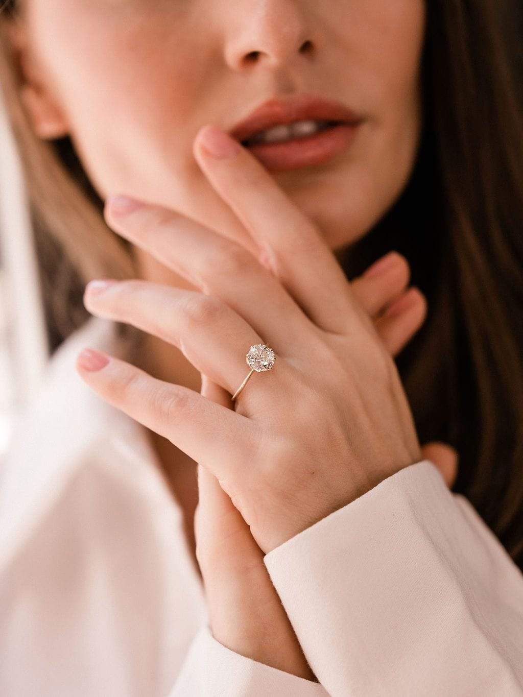 1.92ct old mine cut diamond