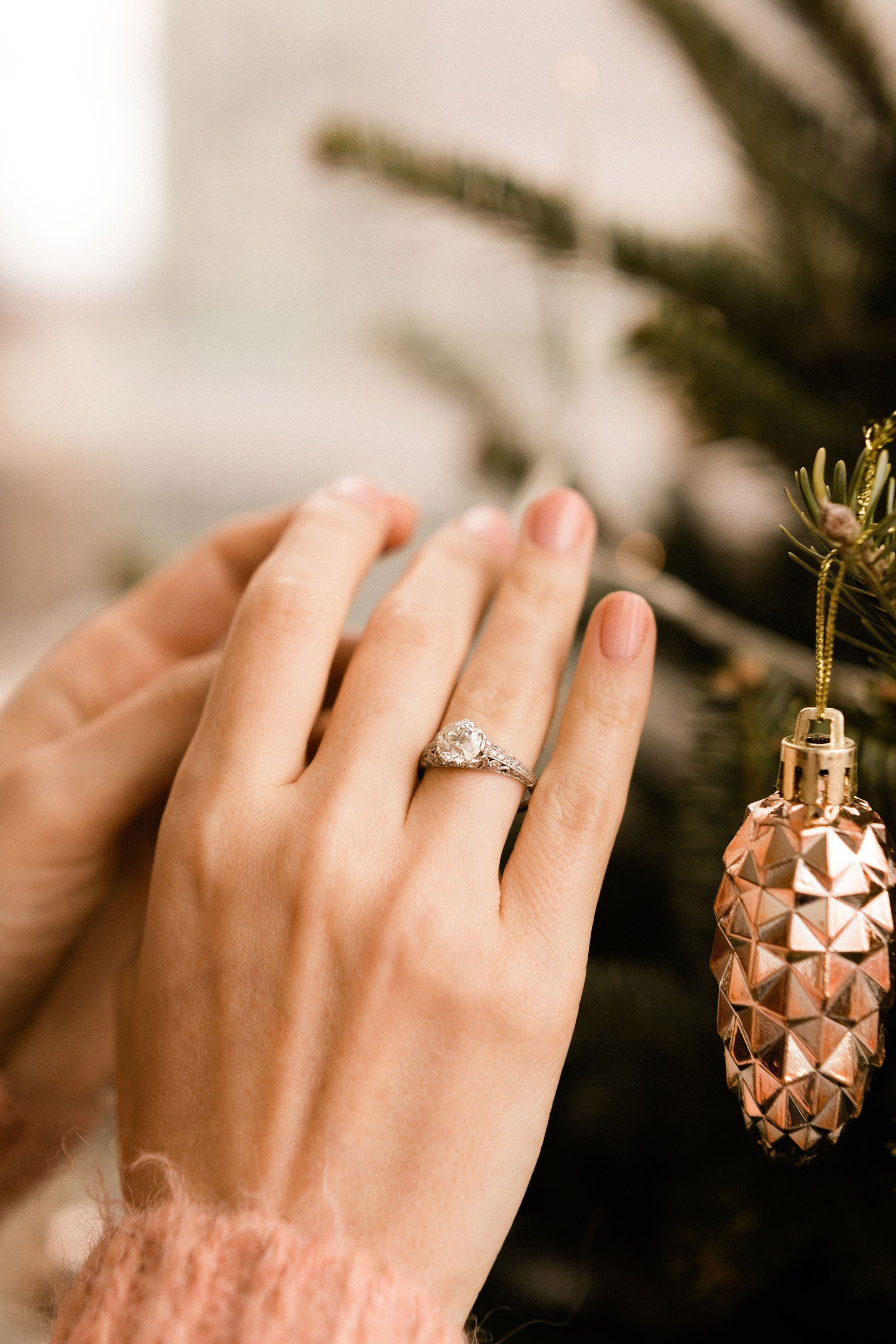 1.96ct old European cut diamond