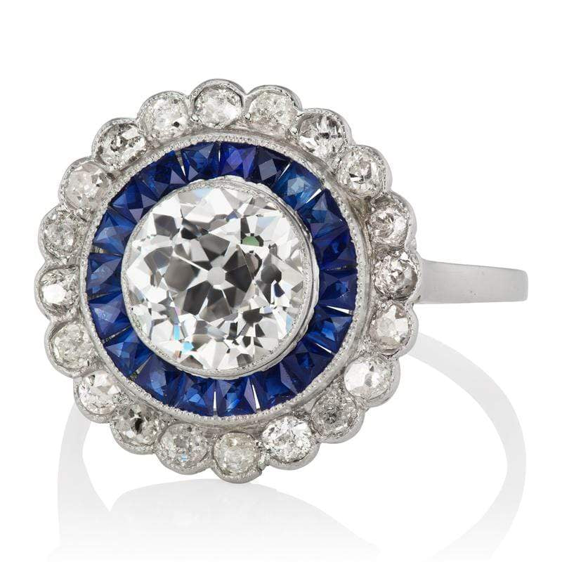 1.96ct old European cut diamond