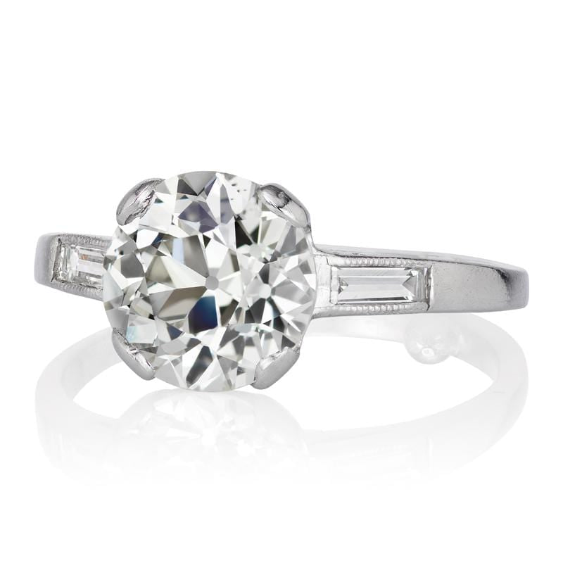 1.97ct Old European Cut Diamond diamond engagement ring