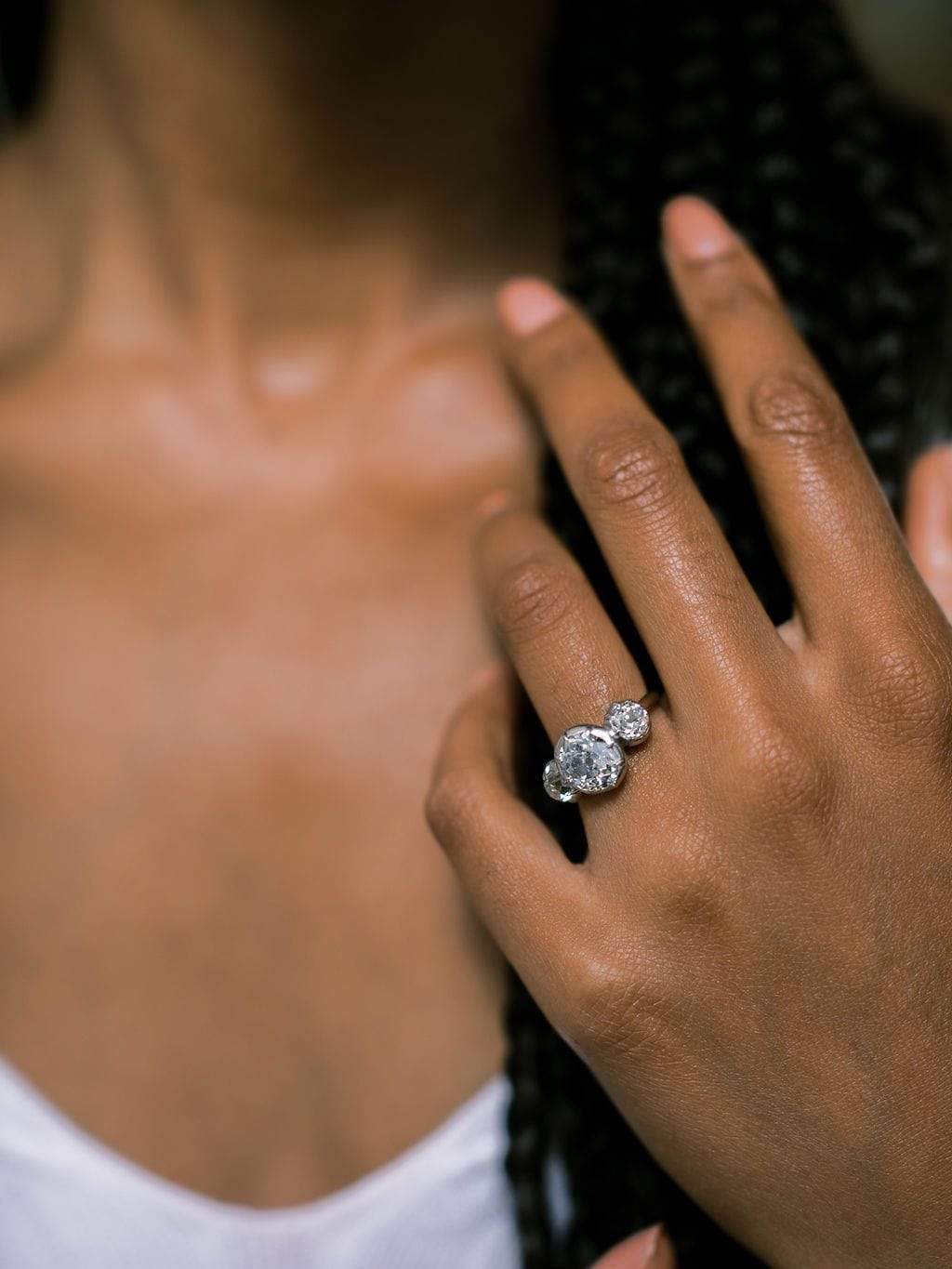 Old Mine cut diamond