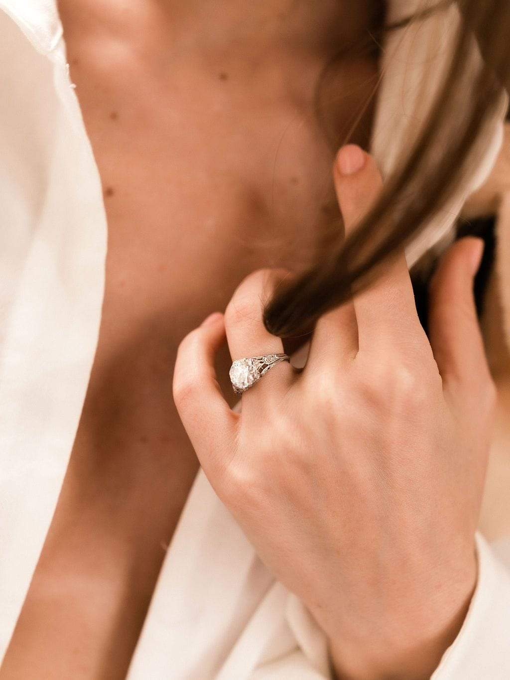 2.01ct old European cut diamond