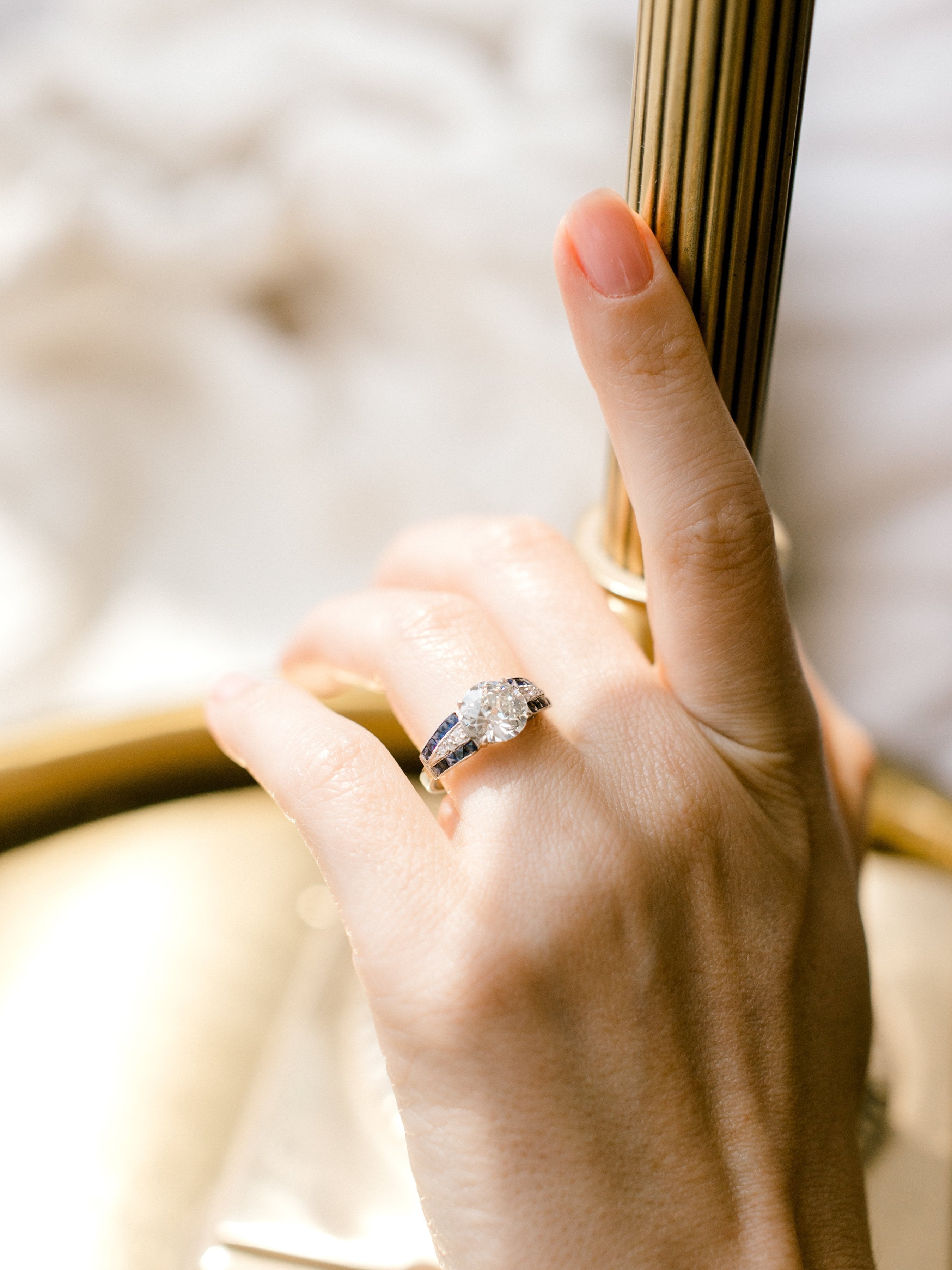 2.06ct old European cut diamond