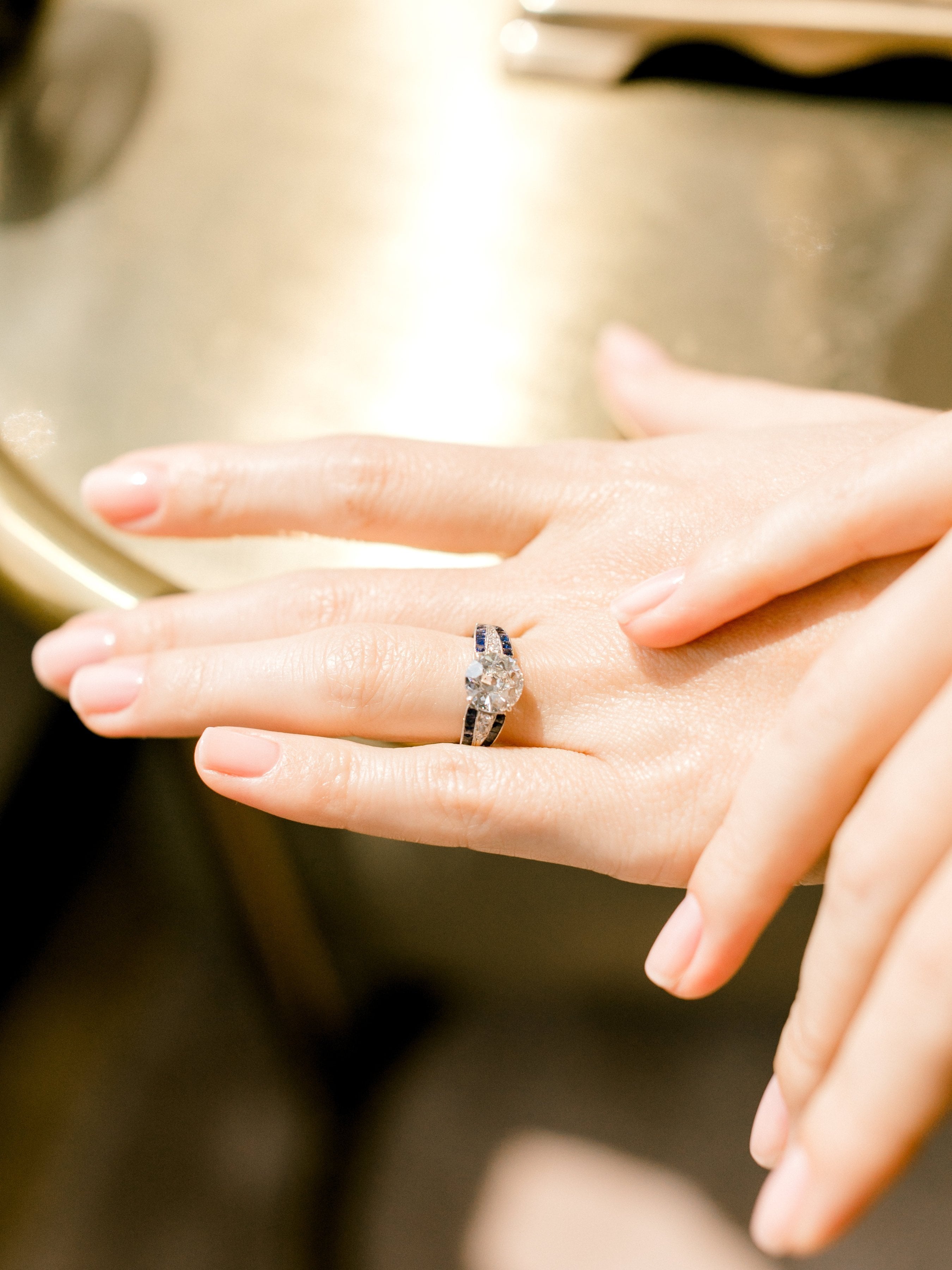 2.06ct old European cut diamond