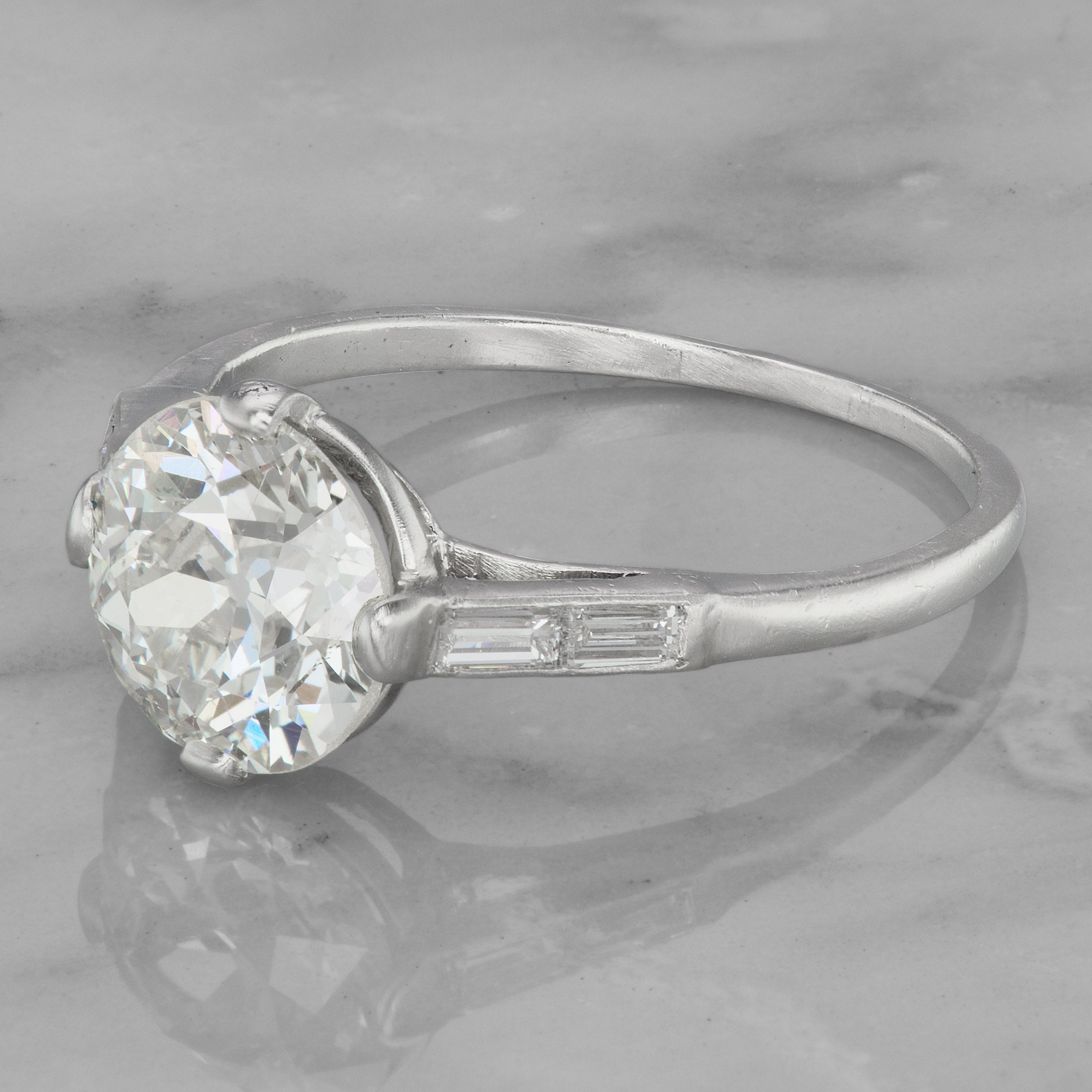 2.08ct old European cut diamond