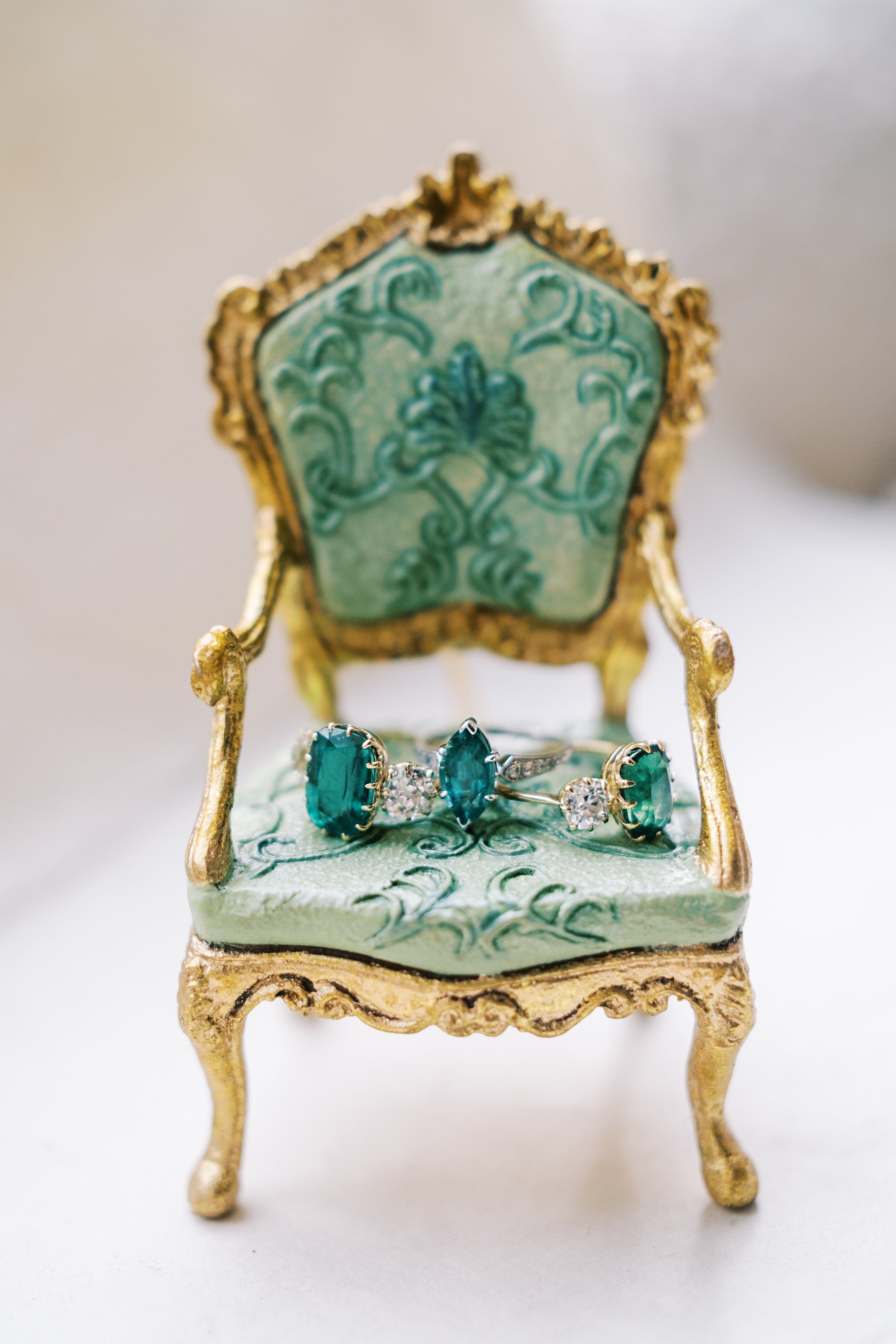 diamond in platinum setting