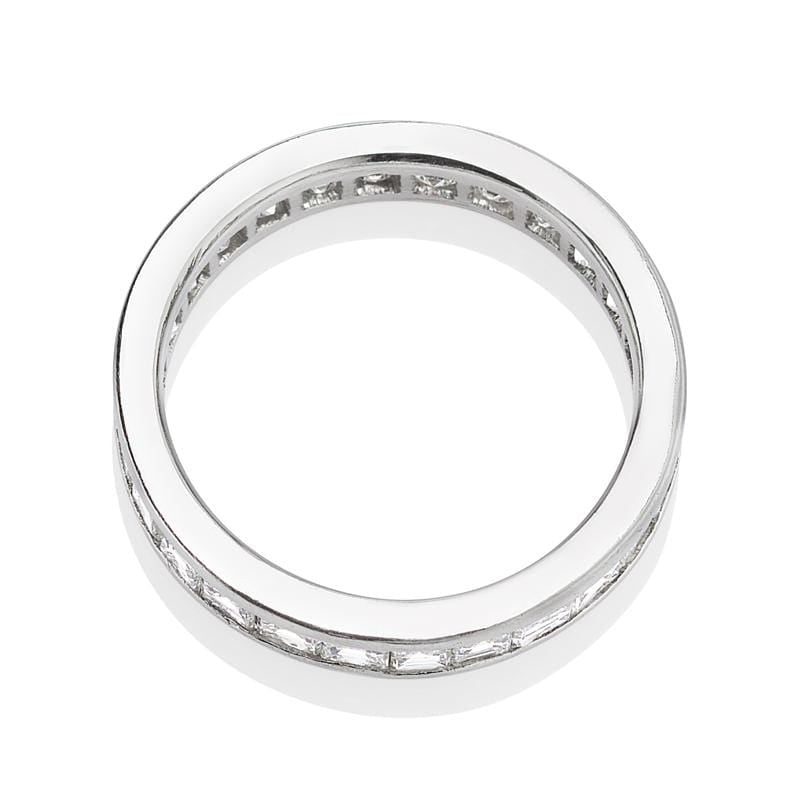 2.15 Carat Carré Cut Eternity Band