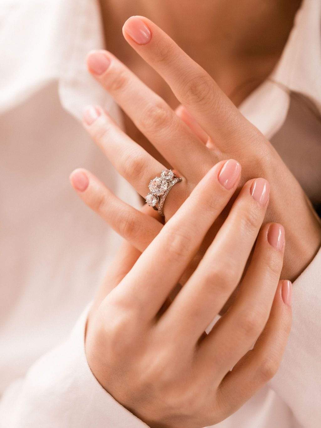 2.16ct old mine cut diamond