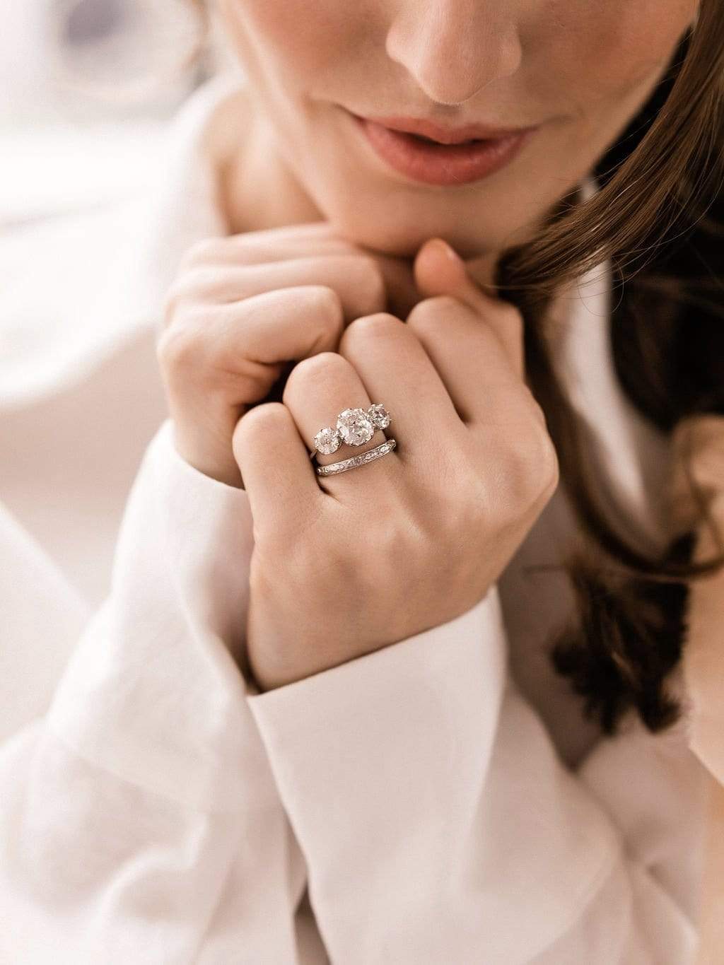 2.16ct old mine cut diamond