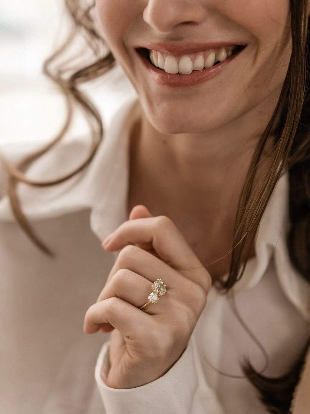 2.16ct old mine cut diamond