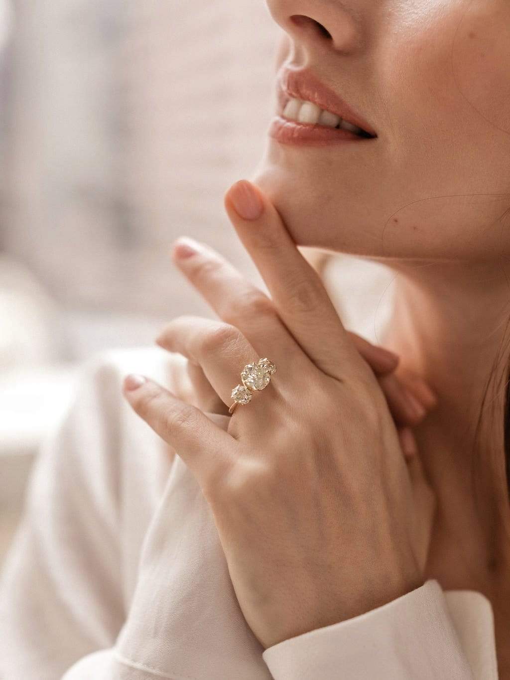 2.16ct old mine cut diamond