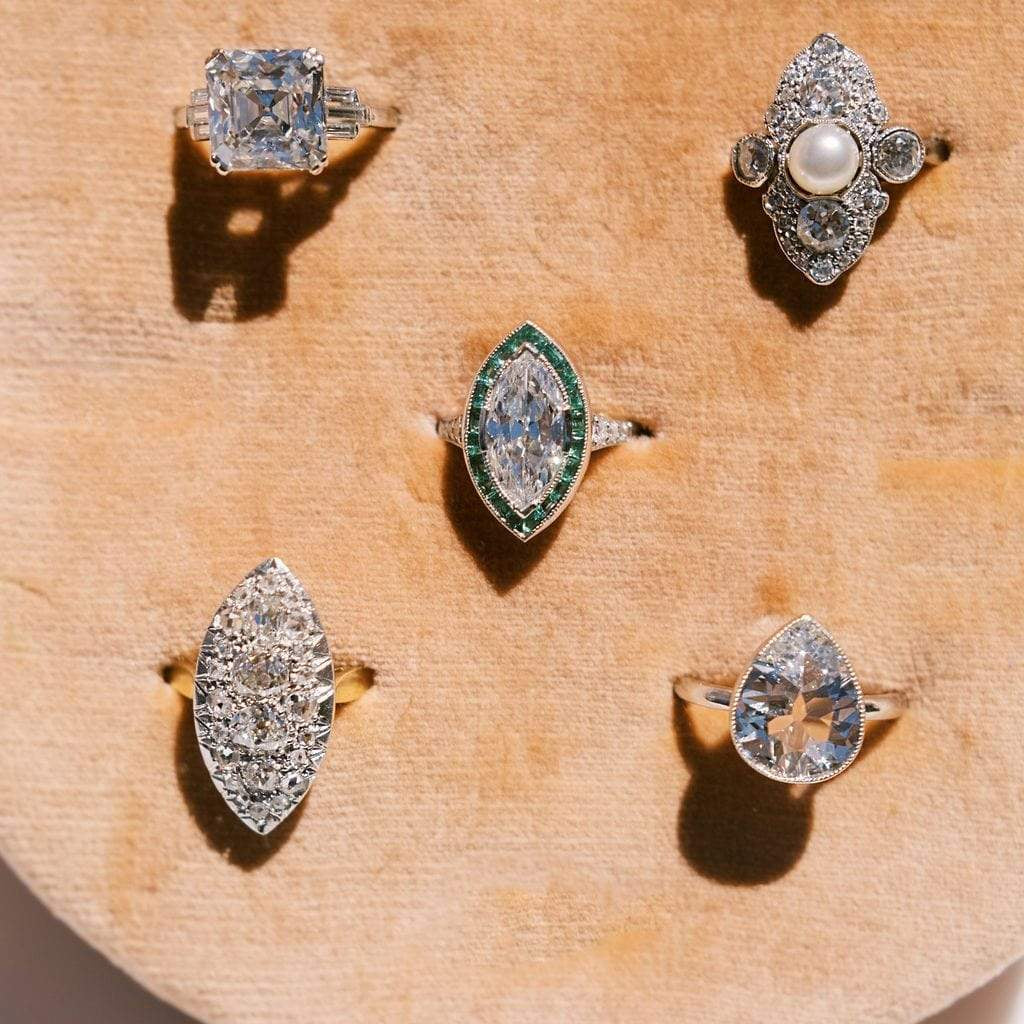 2.19ct Marquise cut diamond Ring