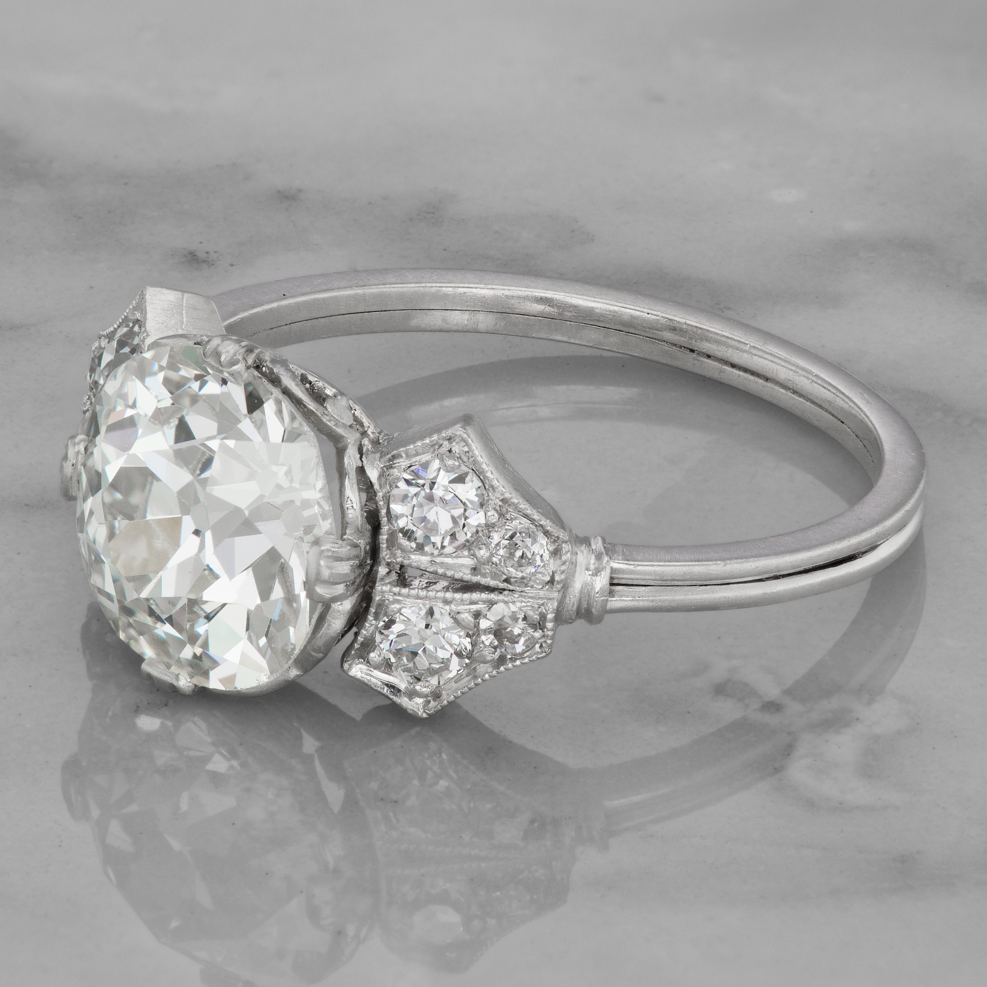 2.20ct old European cut diamond