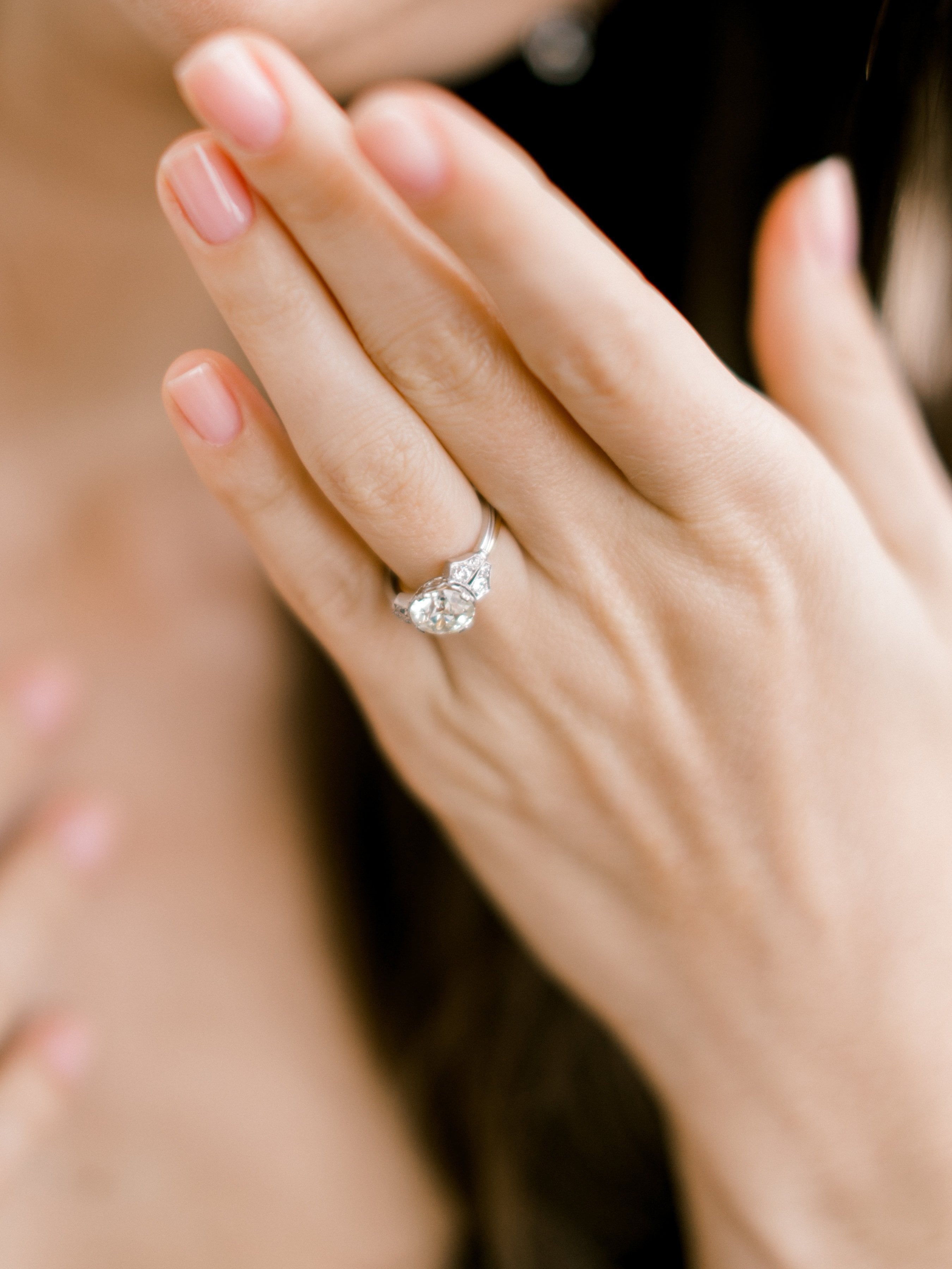 2.20ct old European cut diamond