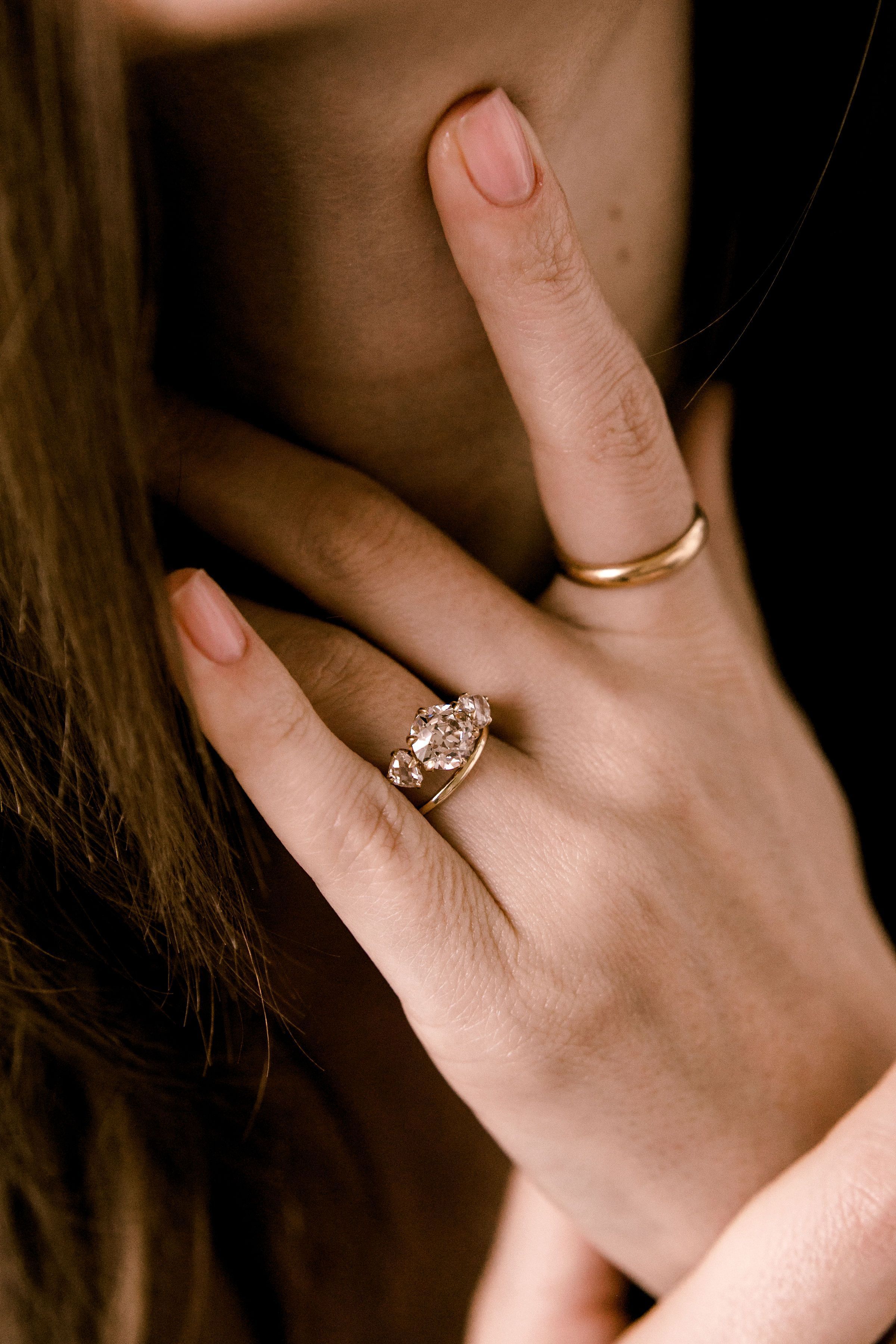 2.21ct old European cut diamond