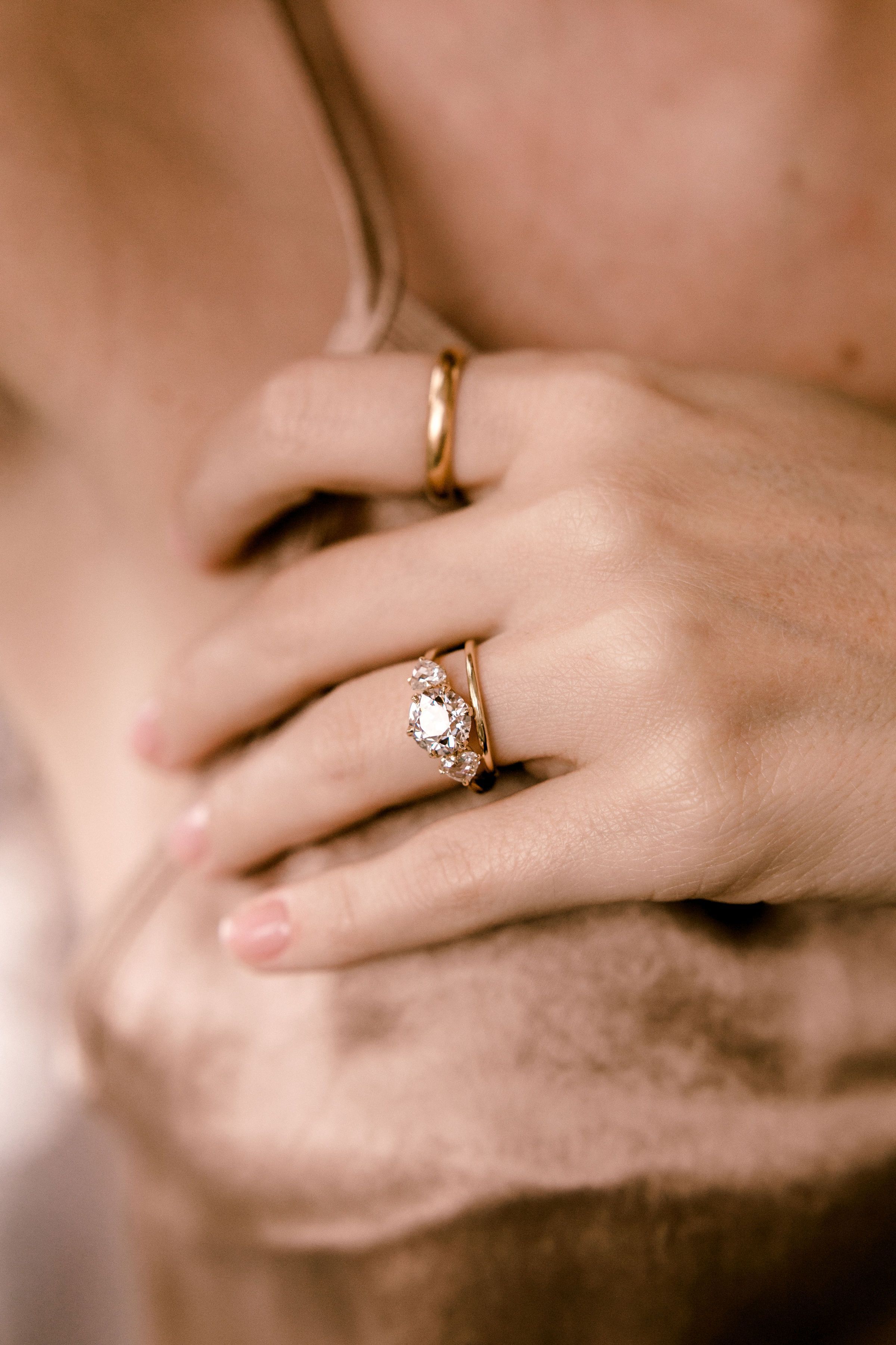 2.21ct old European cut diamond